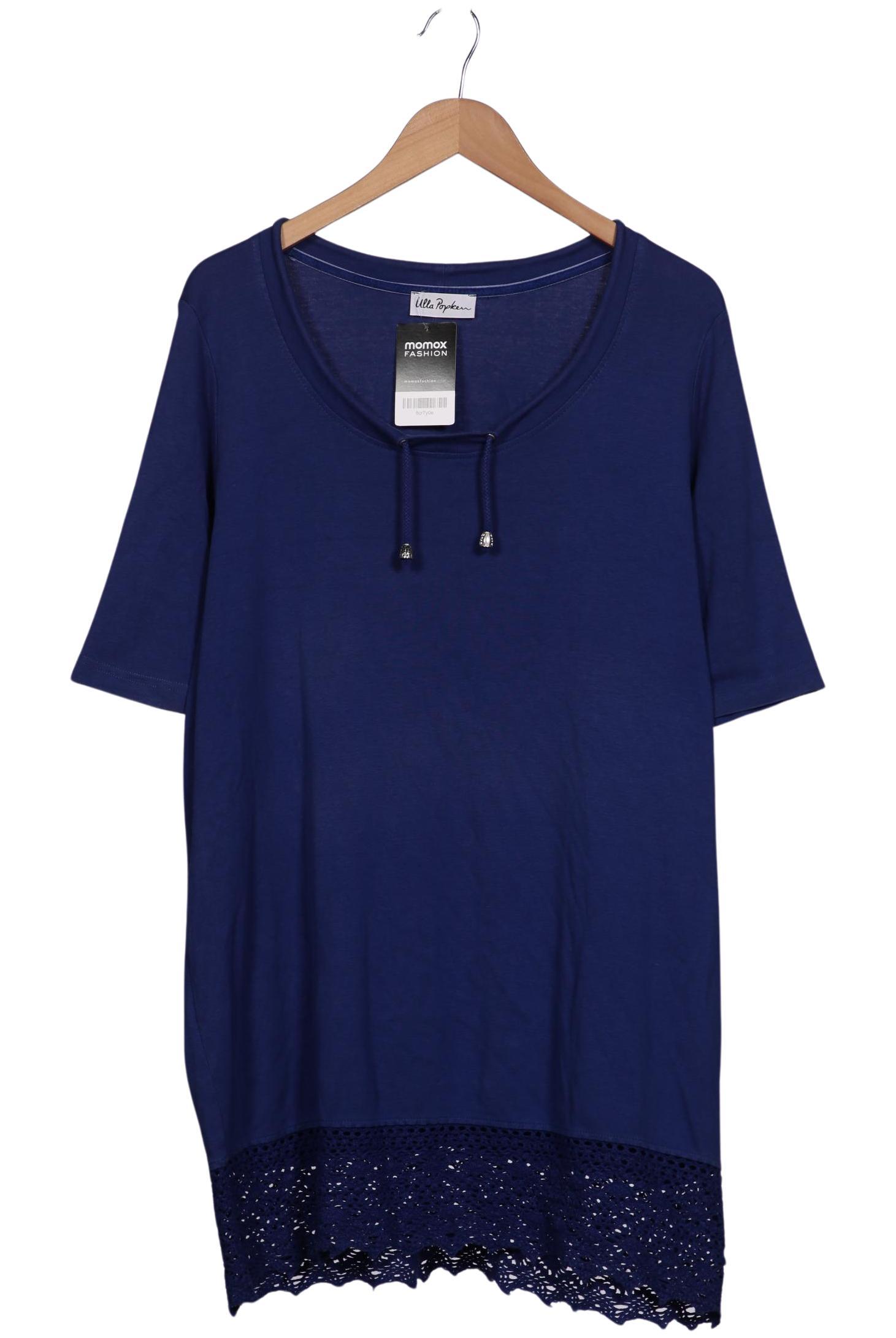 

Ulla Popken Damen Langarmshirt, marineblau, Gr. 48