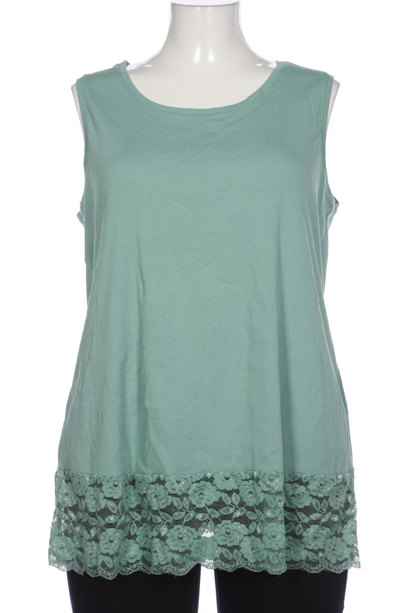 

Ulla Popken Damen Top, hellgrün, Gr. 46