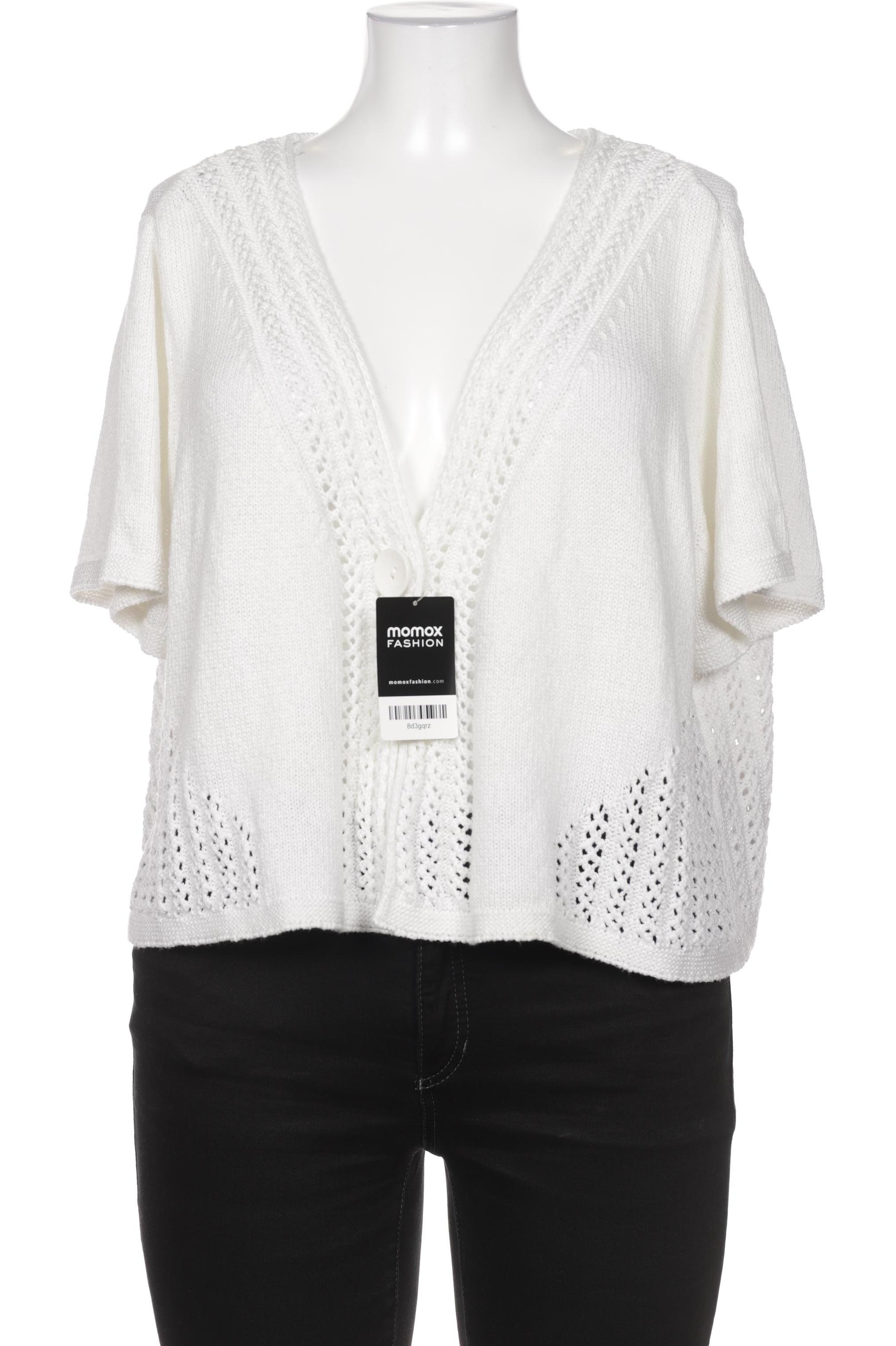 

Ulla Popken Damen Strickjacke, cremeweiß, Gr. 50