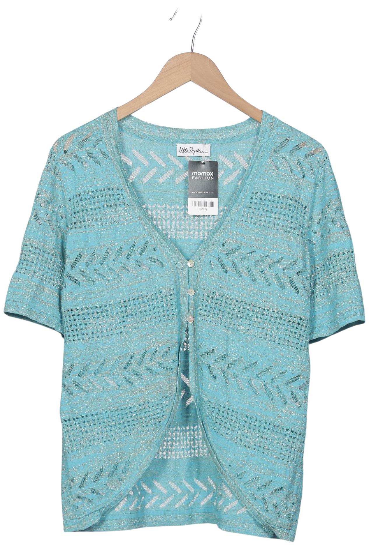 

Ulla Popken Damen Strickjacke, hellblau, Gr. 42