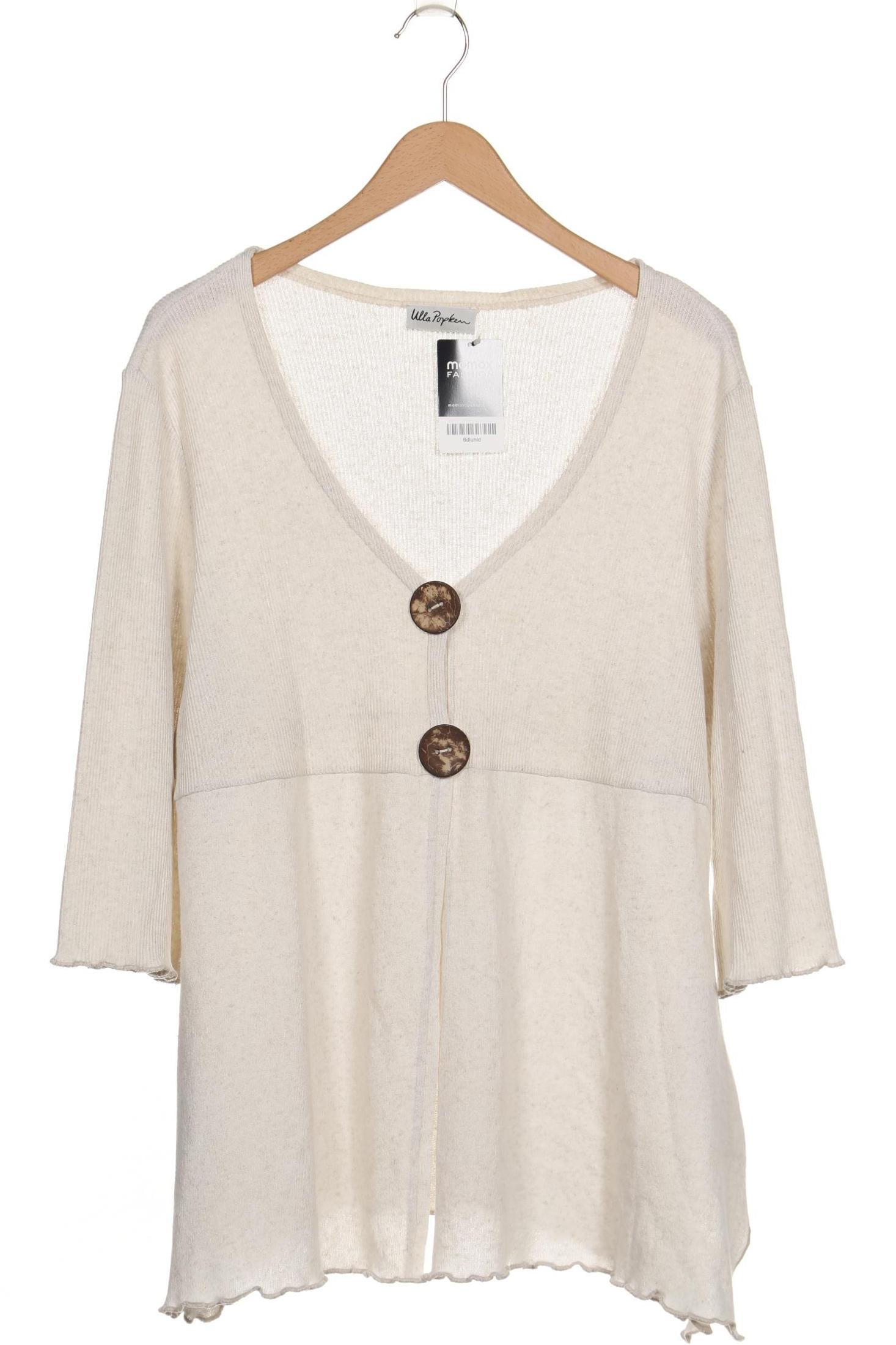 

Ulla Popken Damen Strickjacke, cremeweiß, Gr. 50