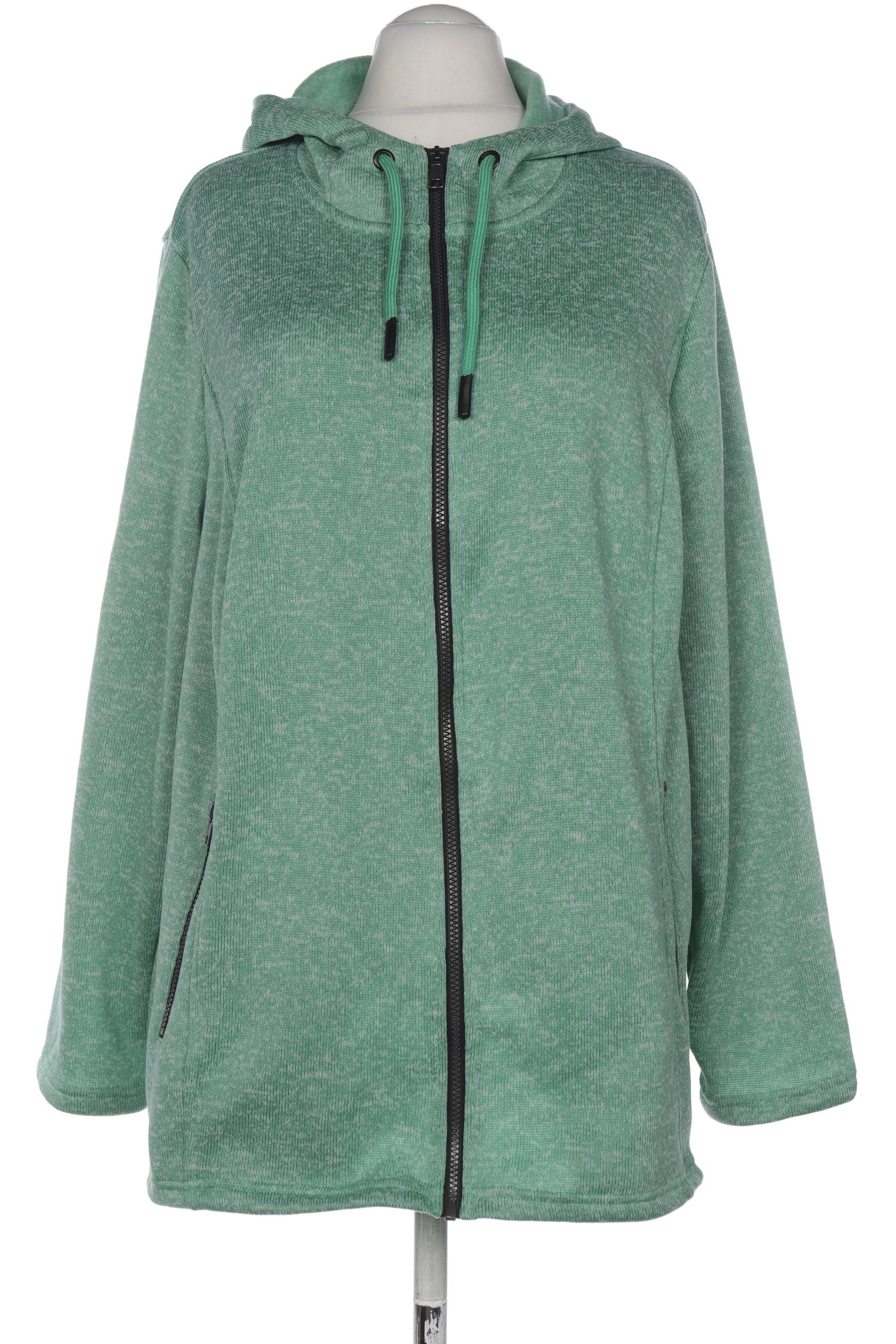 

Ulla Popken Damen Kapuzenpullover, hellgrün, Gr. 54