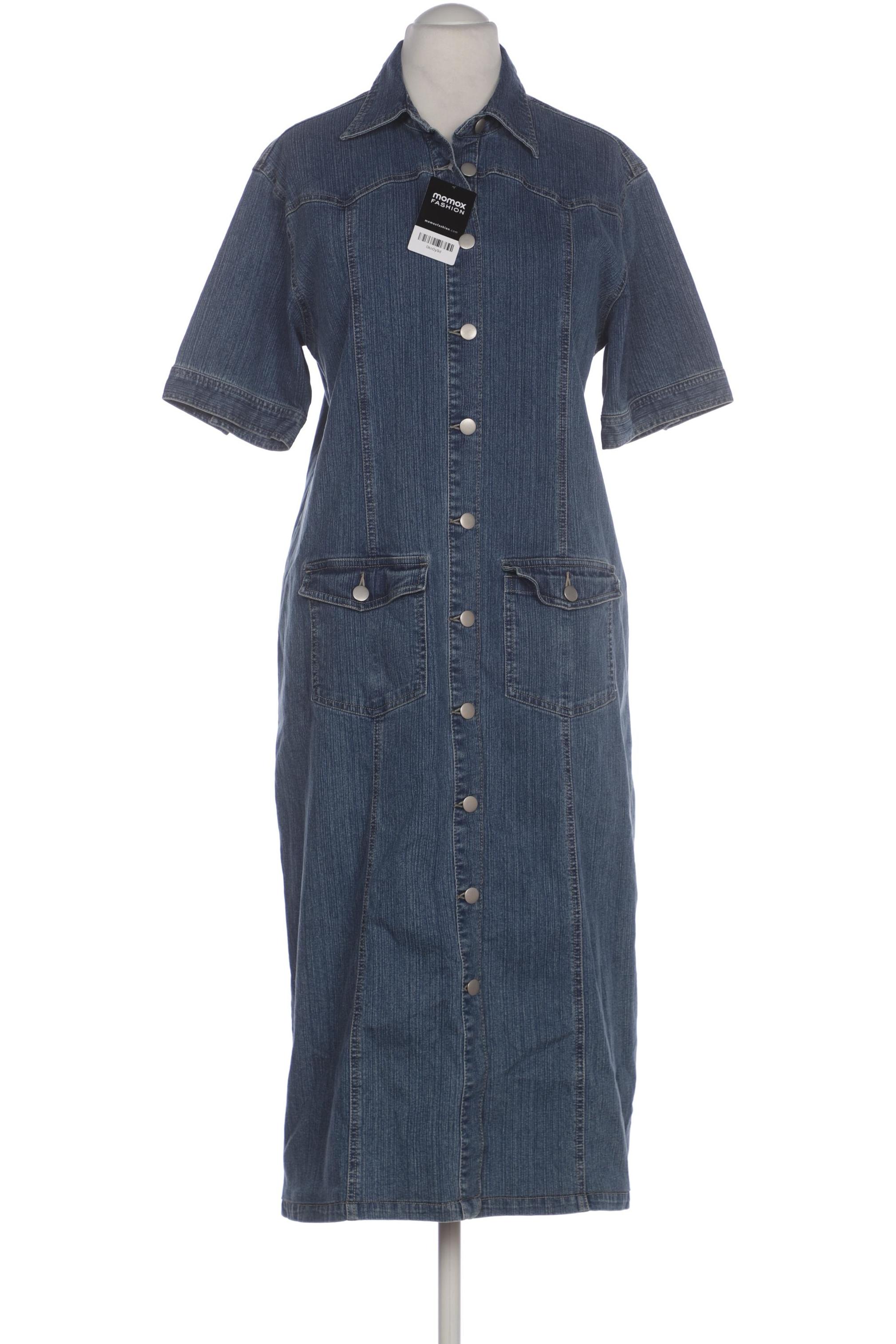 

Ulla Popken Damen Kleid, blau, Gr. 46