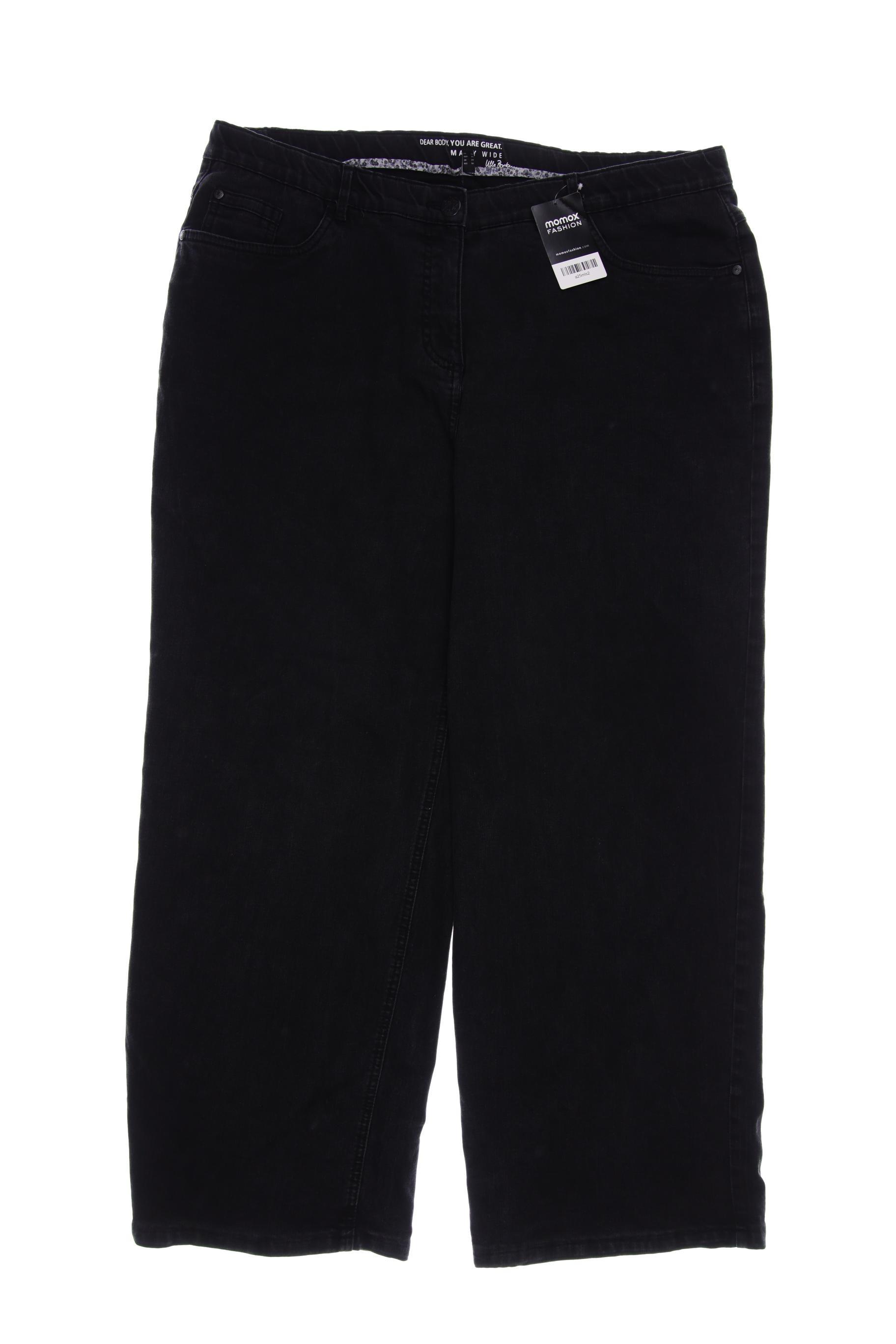 

Ulla Popken Damen Jeans, schwarz