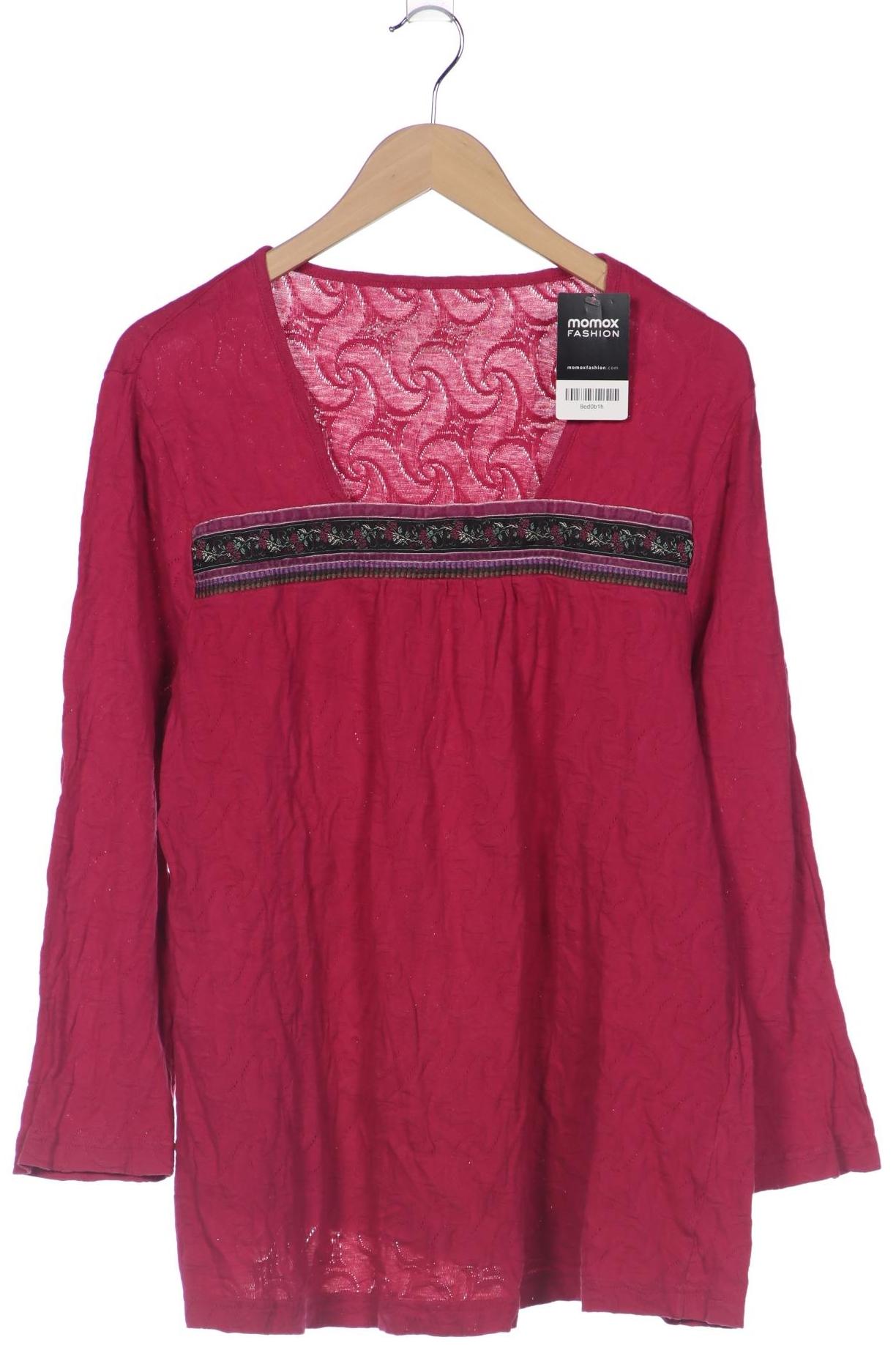 

Ulla Popken Damen Langarmshirt, pink, Gr. 50