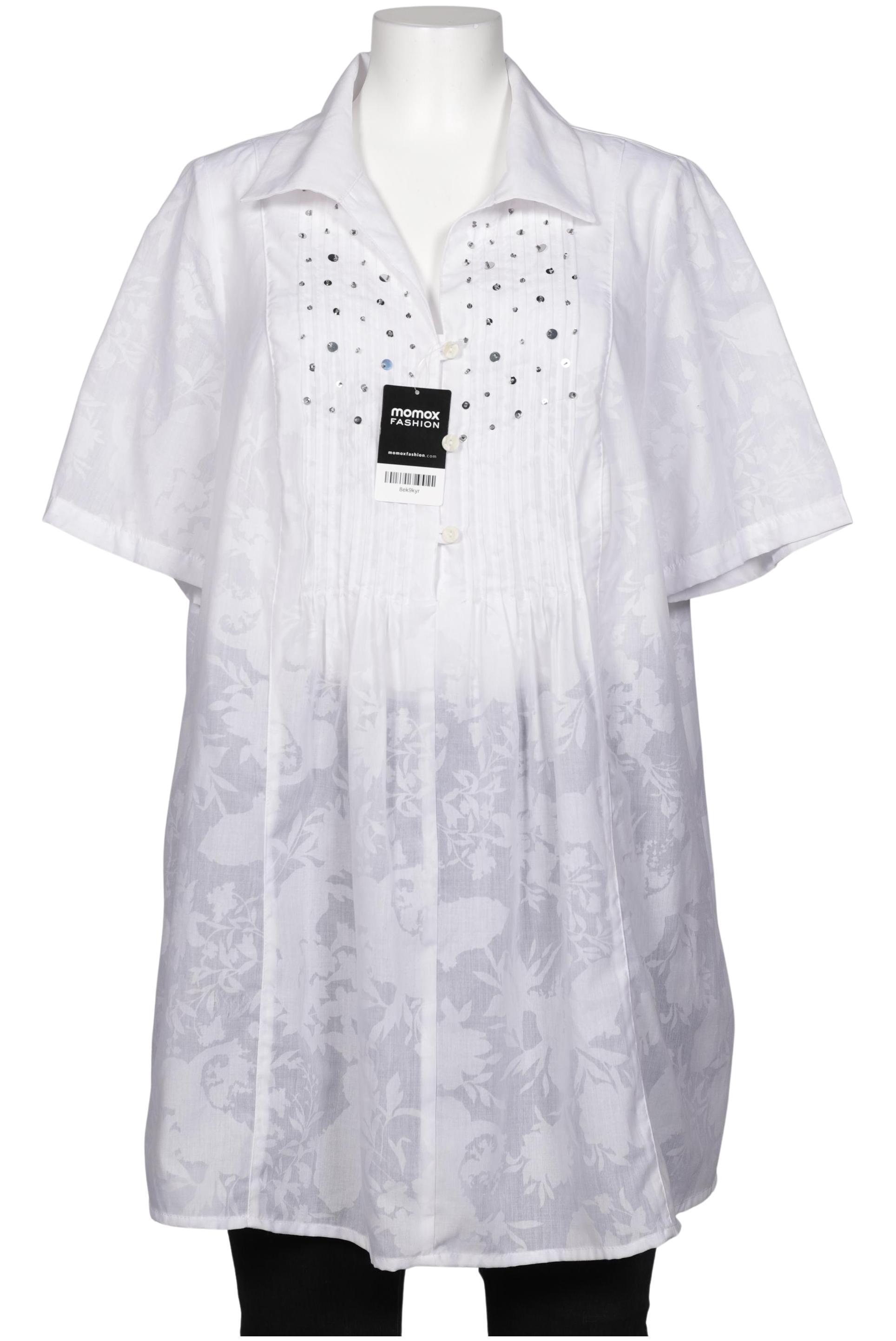 

Ulla Popken Damen Bluse, weiß, Gr. 50