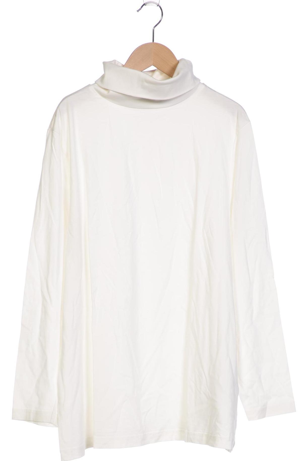 

Ulla Popken Damen Langarmshirt, cremeweiß