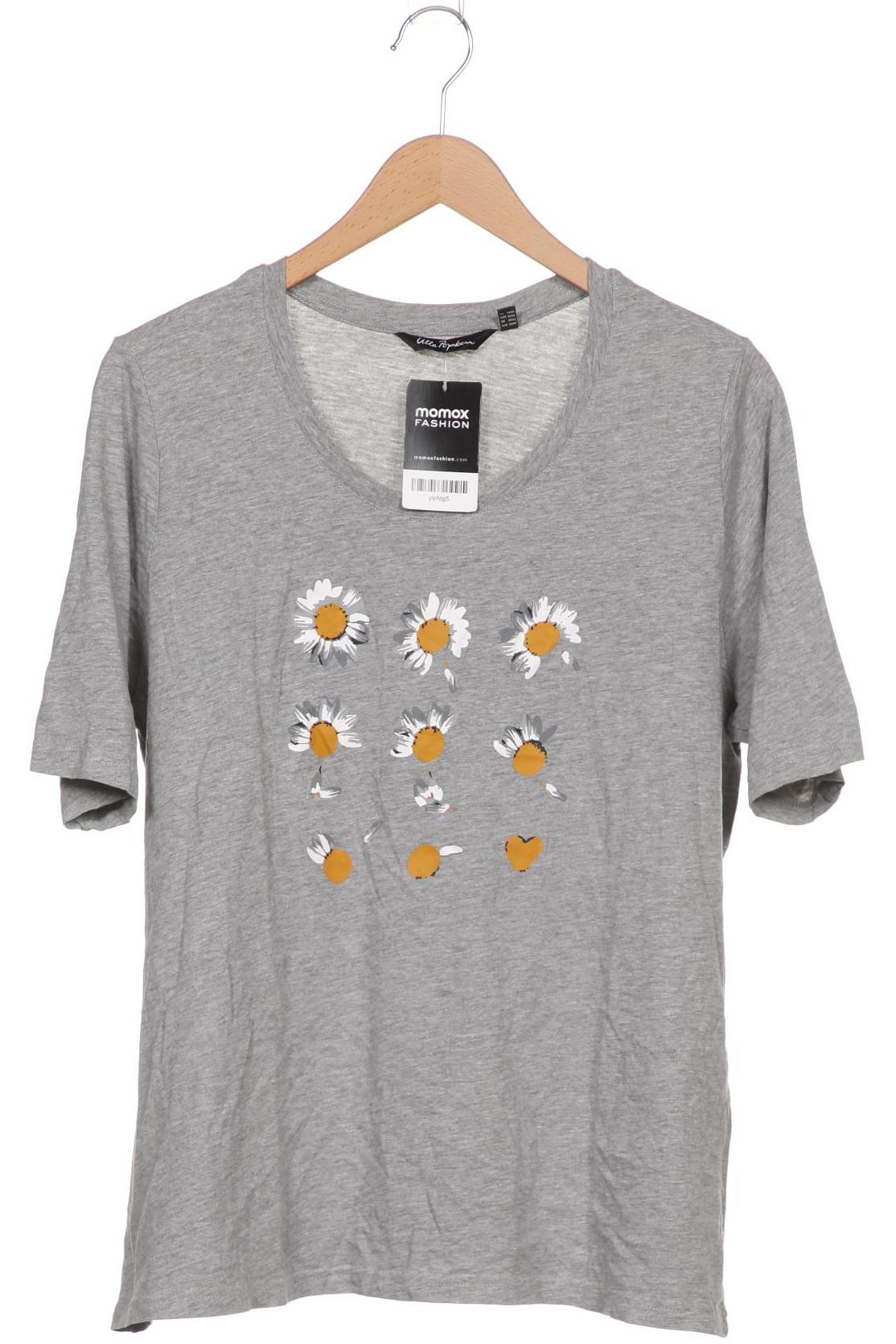 

Ulla Popken Damen T-Shirt, grau, Gr. 46
