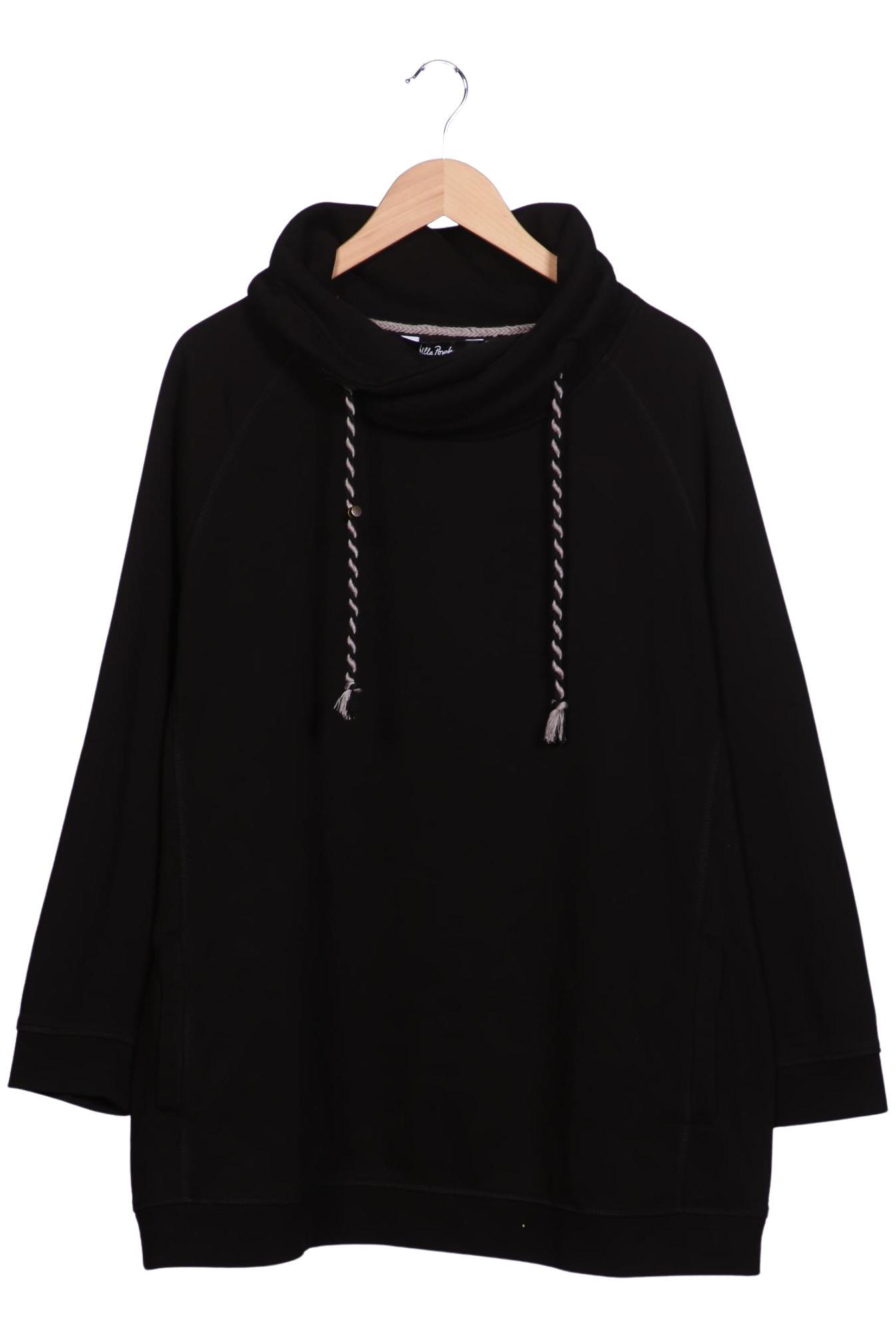 

Ulla Popken Damen Sweatshirt, schwarz, Gr. 50