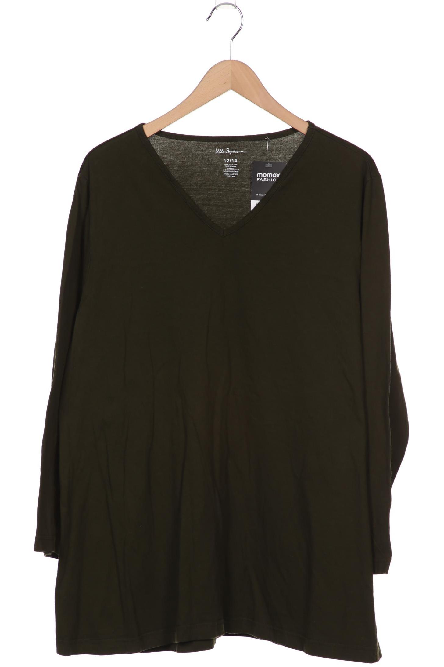 

Ulla Popken Damen Langarmshirt, grün