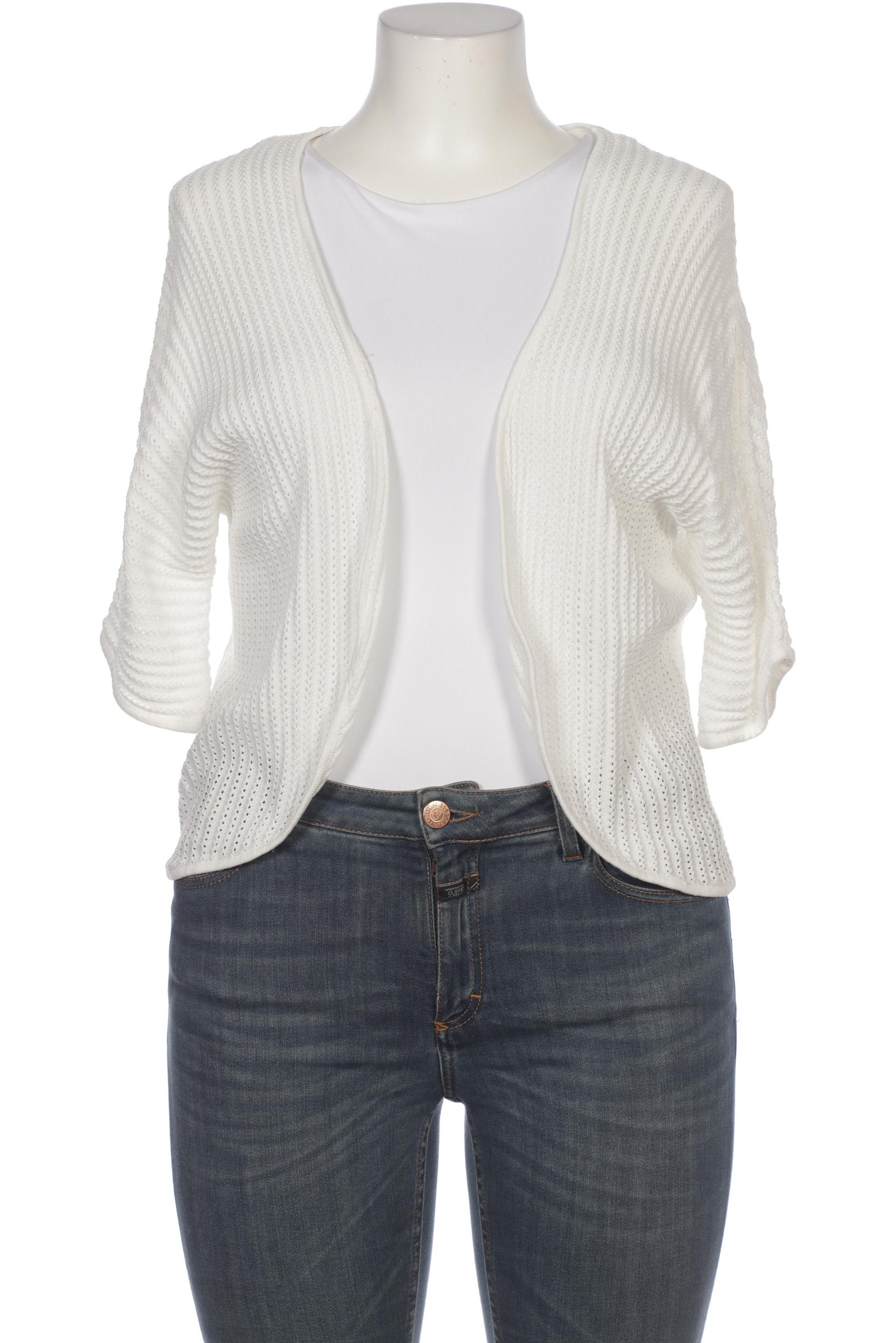 

Ulla Popken Damen Strickjacke, cremeweiß