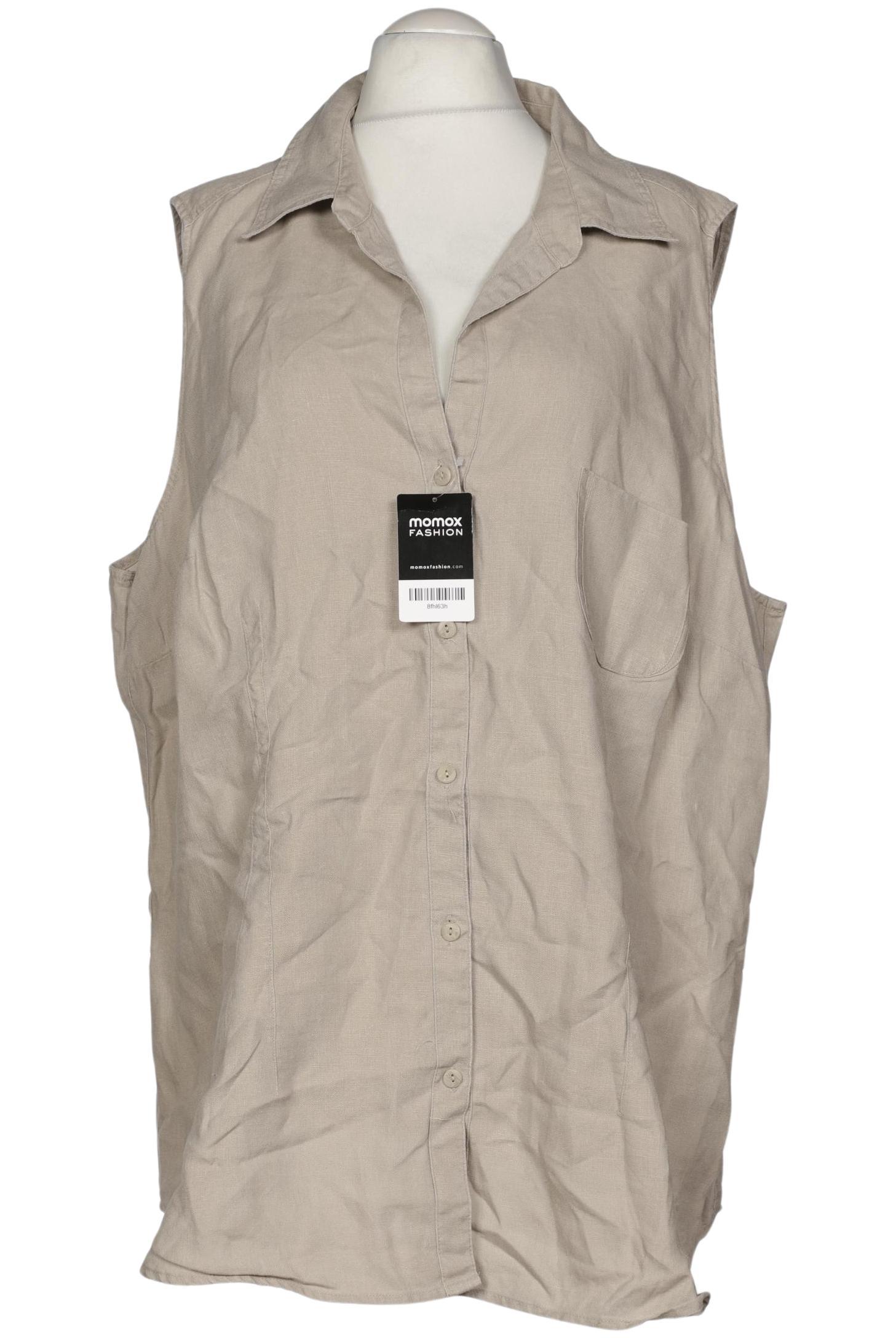 

Ulla Popken Damen Bluse, beige, Gr. 56