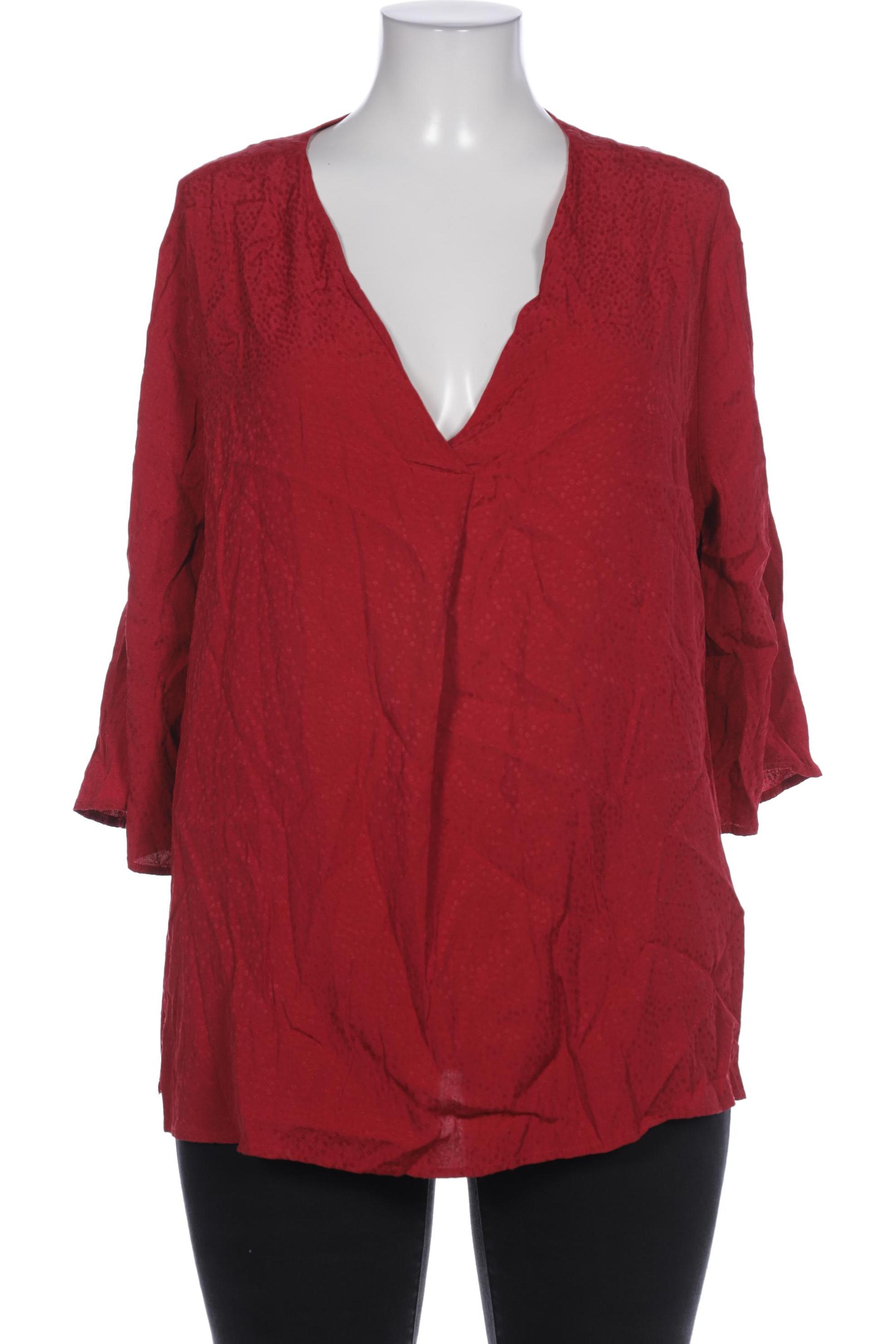 

Ulla Popken Damen Bluse, rot, Gr. 46