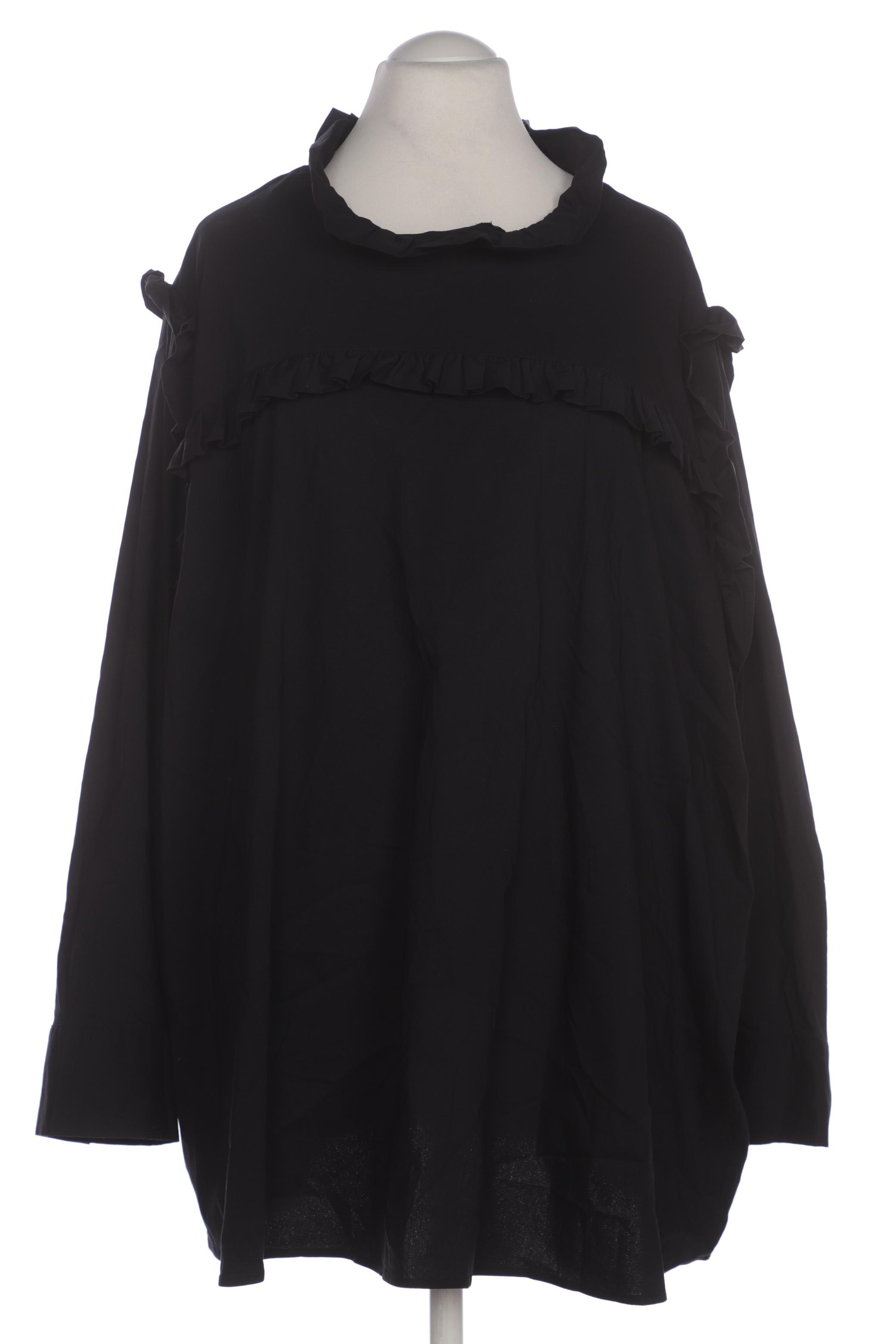 

Ulla Popken Damen Bluse, schwarz, Gr. 58
