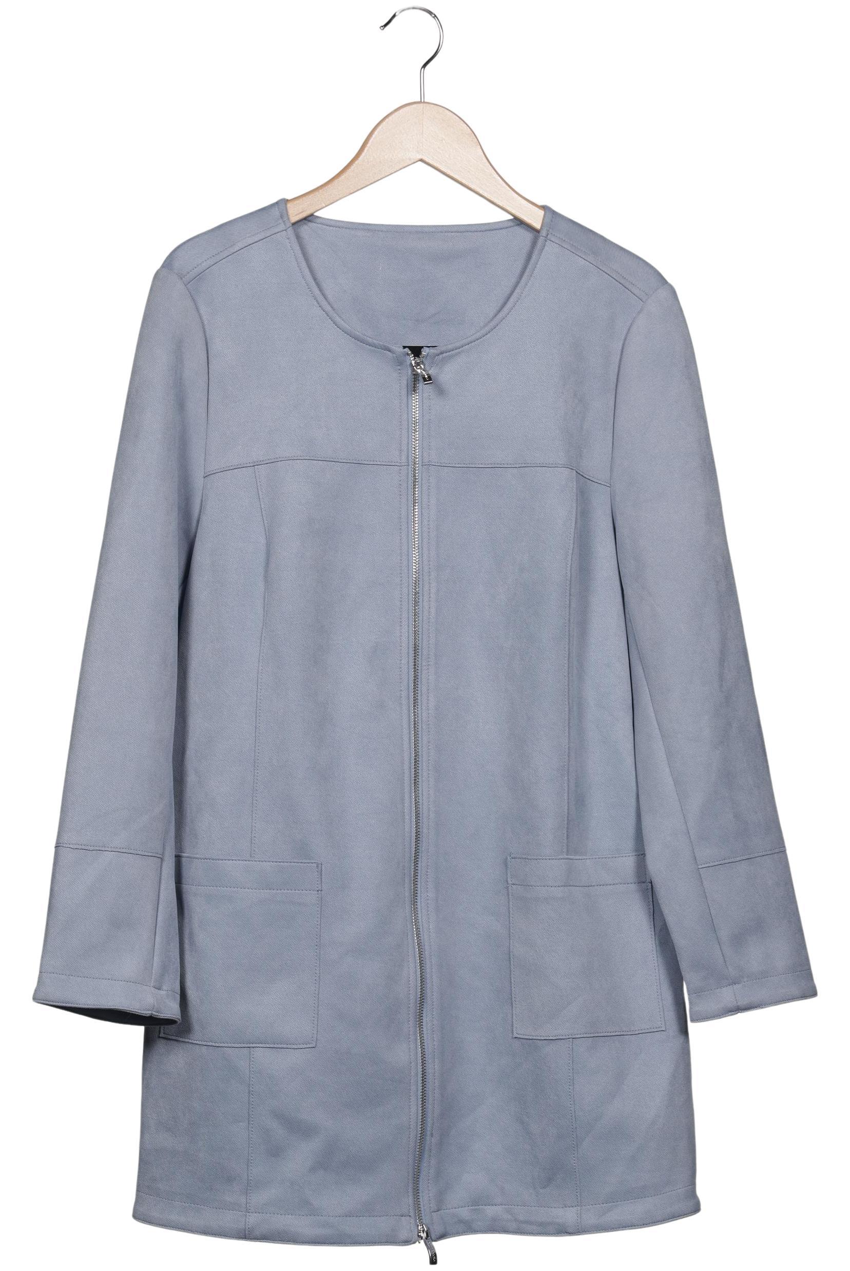 

Ulla Popken Damen Mantel, hellblau, Gr. 44