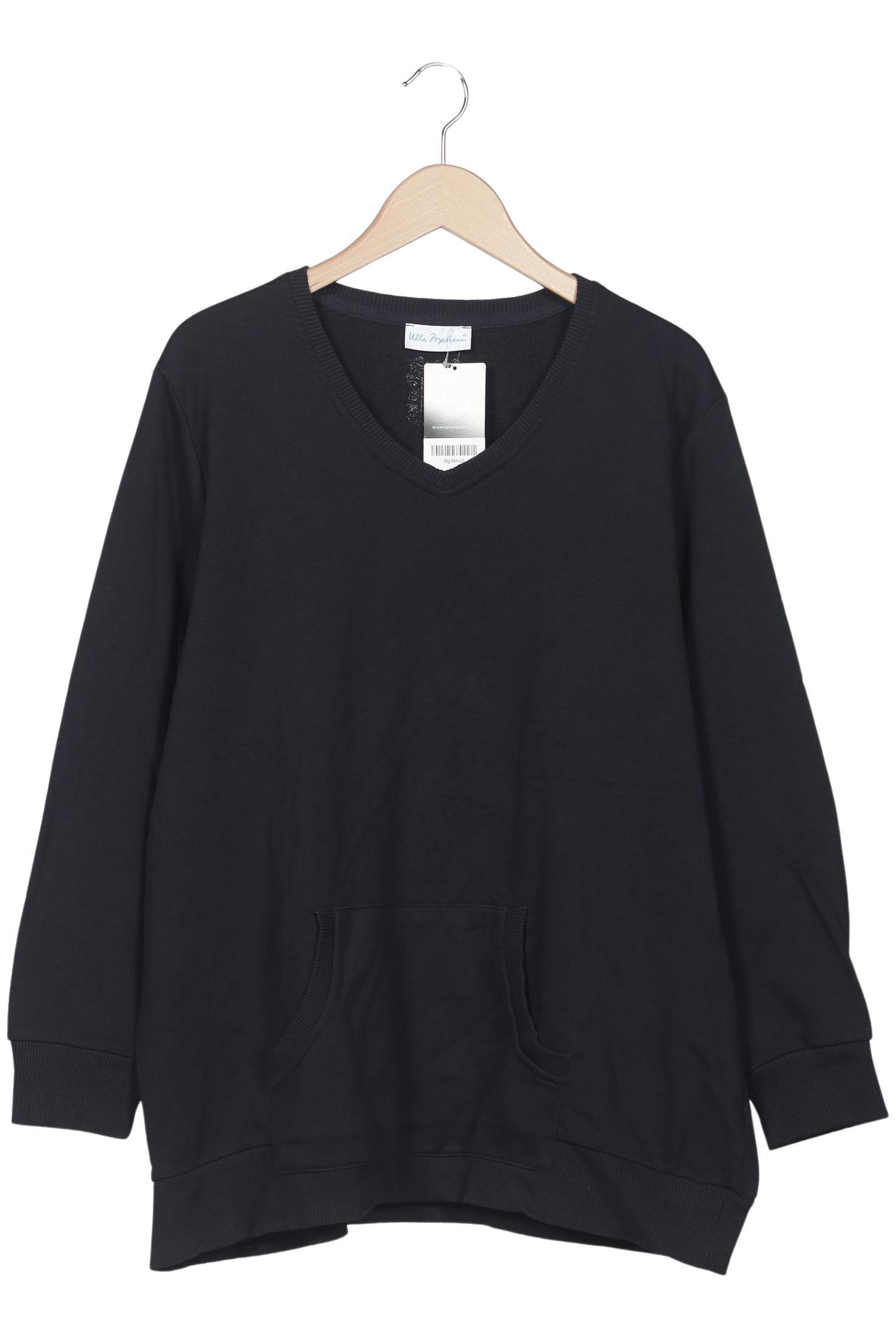 

Ulla Popken Damen Sweatshirt, schwarz, Gr. 50
