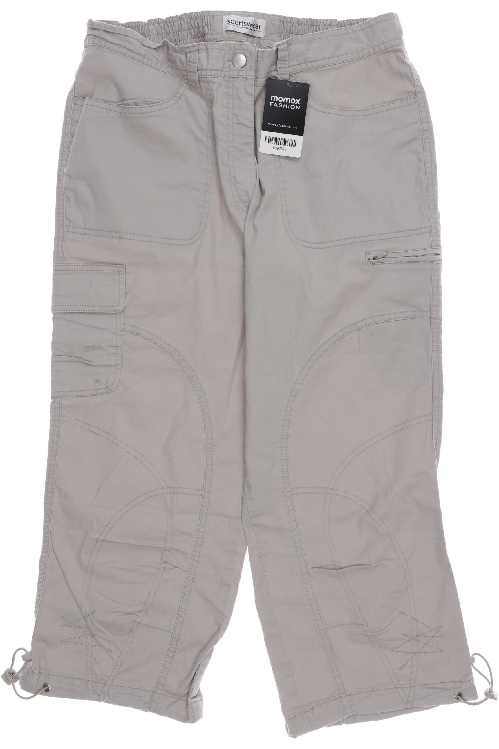 

Ulla Popken Damen Stoffhose, beige, Gr. 42