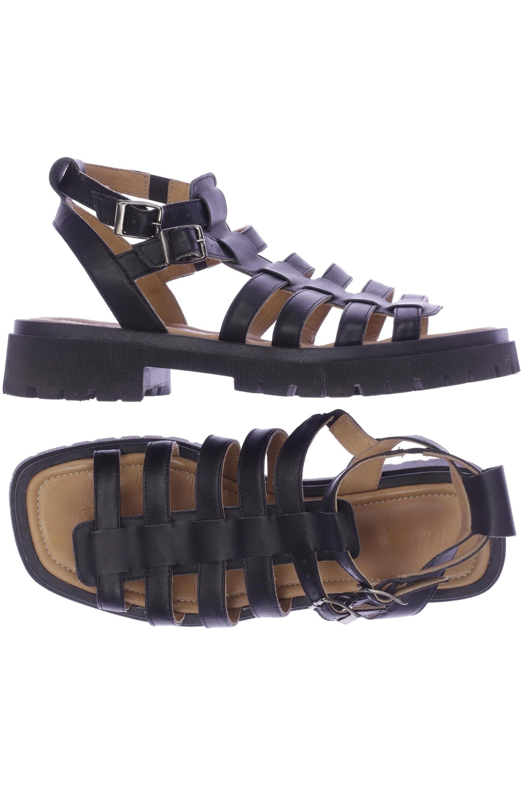 

Ulla Popken Damen Sandale, schwarz, Gr. 40