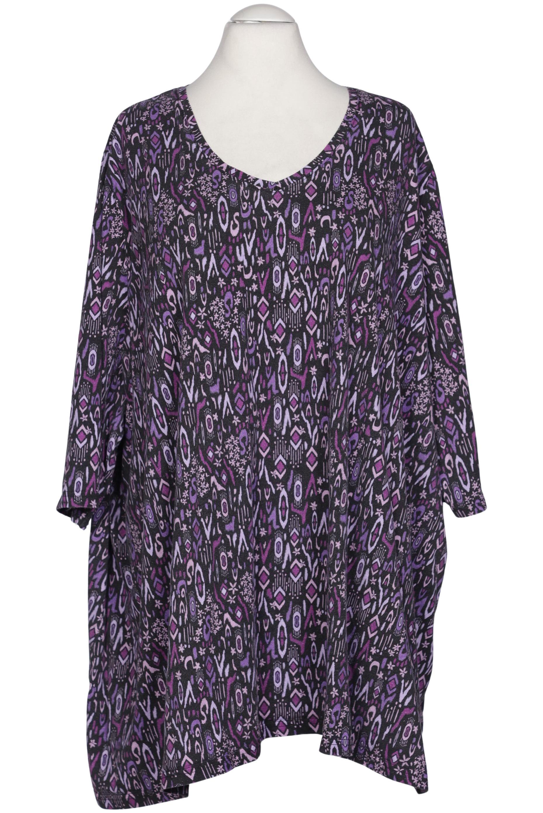 

Ulla Popken Damen T-Shirt, flieder, Gr. 66