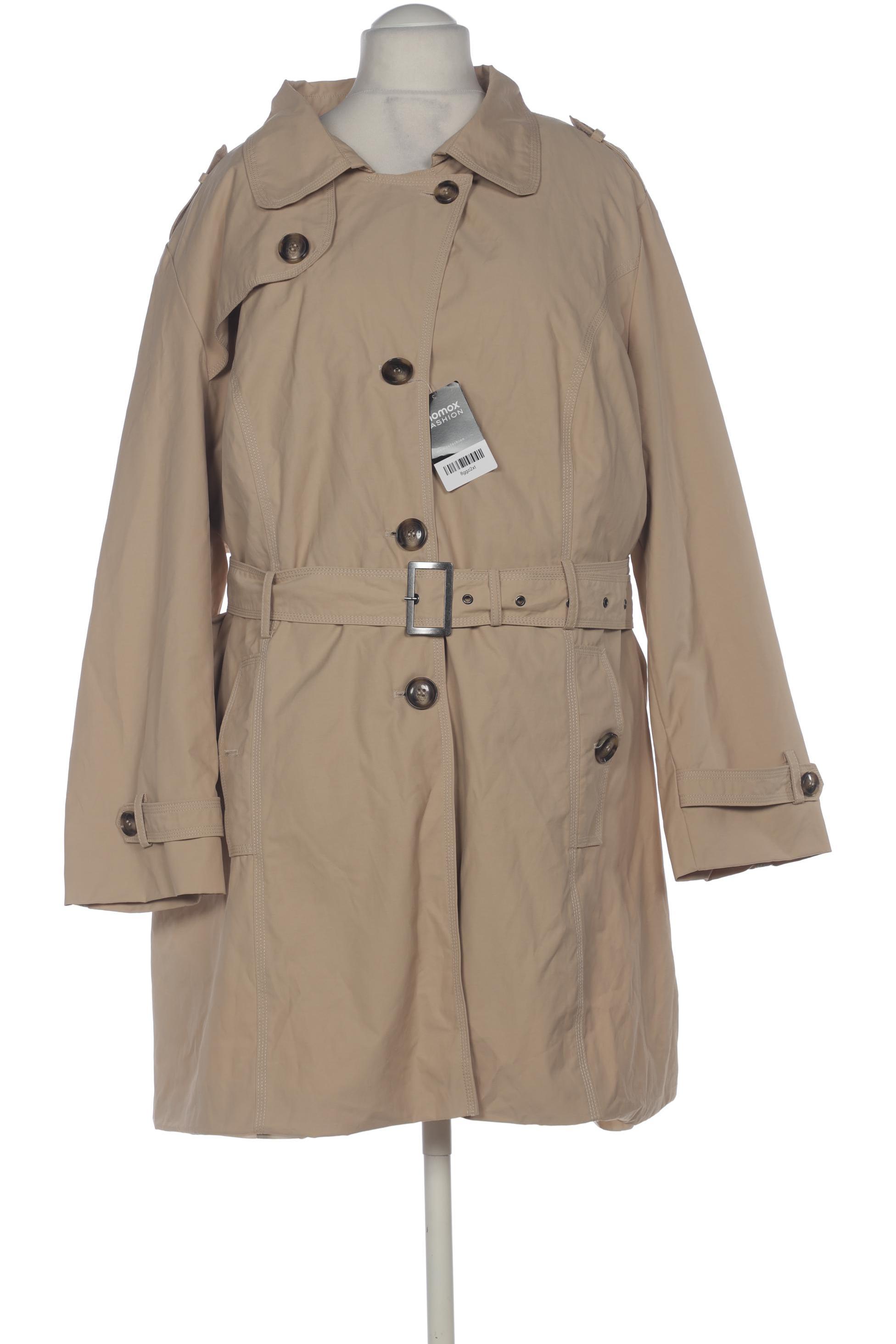 

Ulla Popken Damen Mantel, beige, Gr. 58