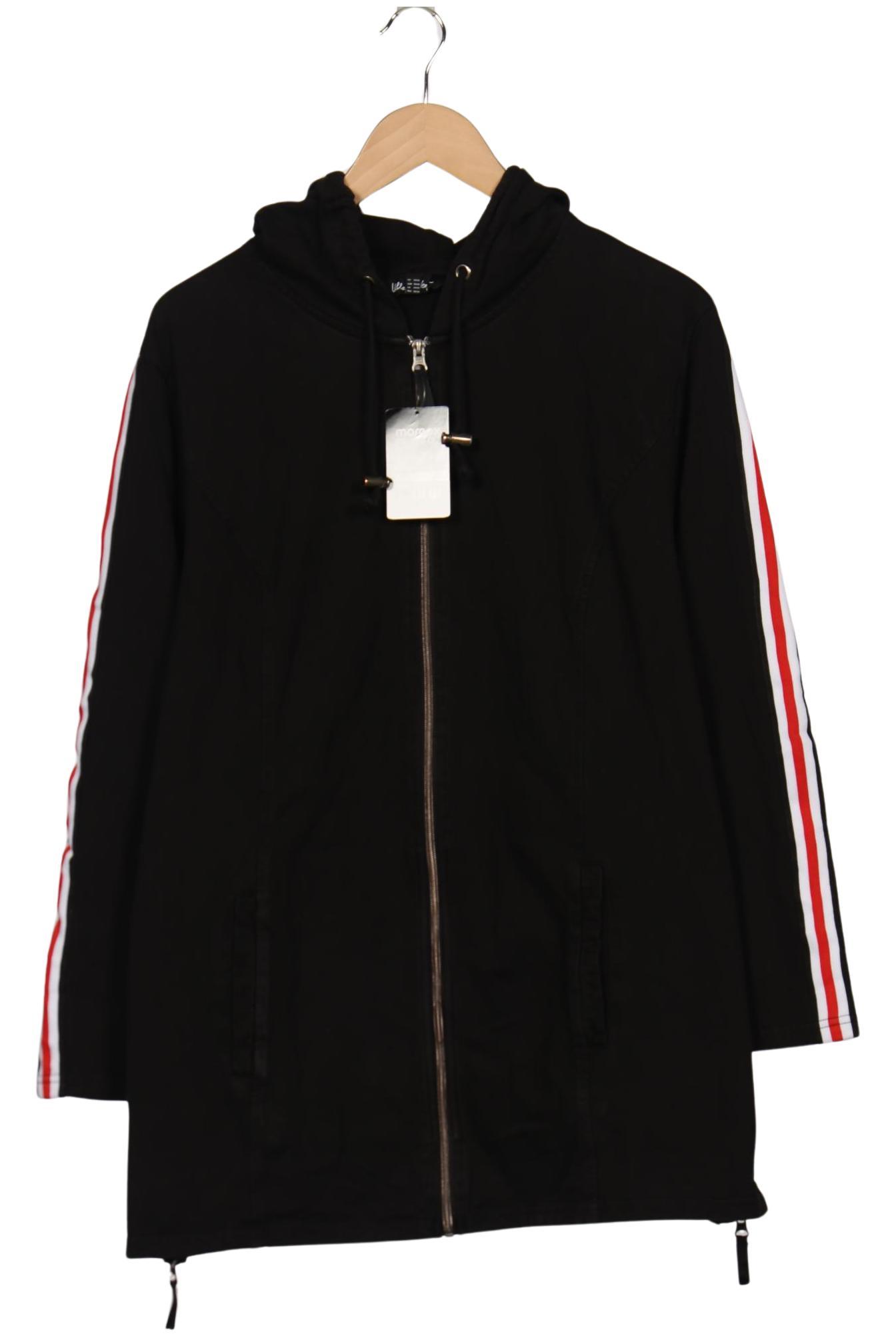 

Ulla Popken Damen Kapuzenpullover, schwarz, Gr. 50