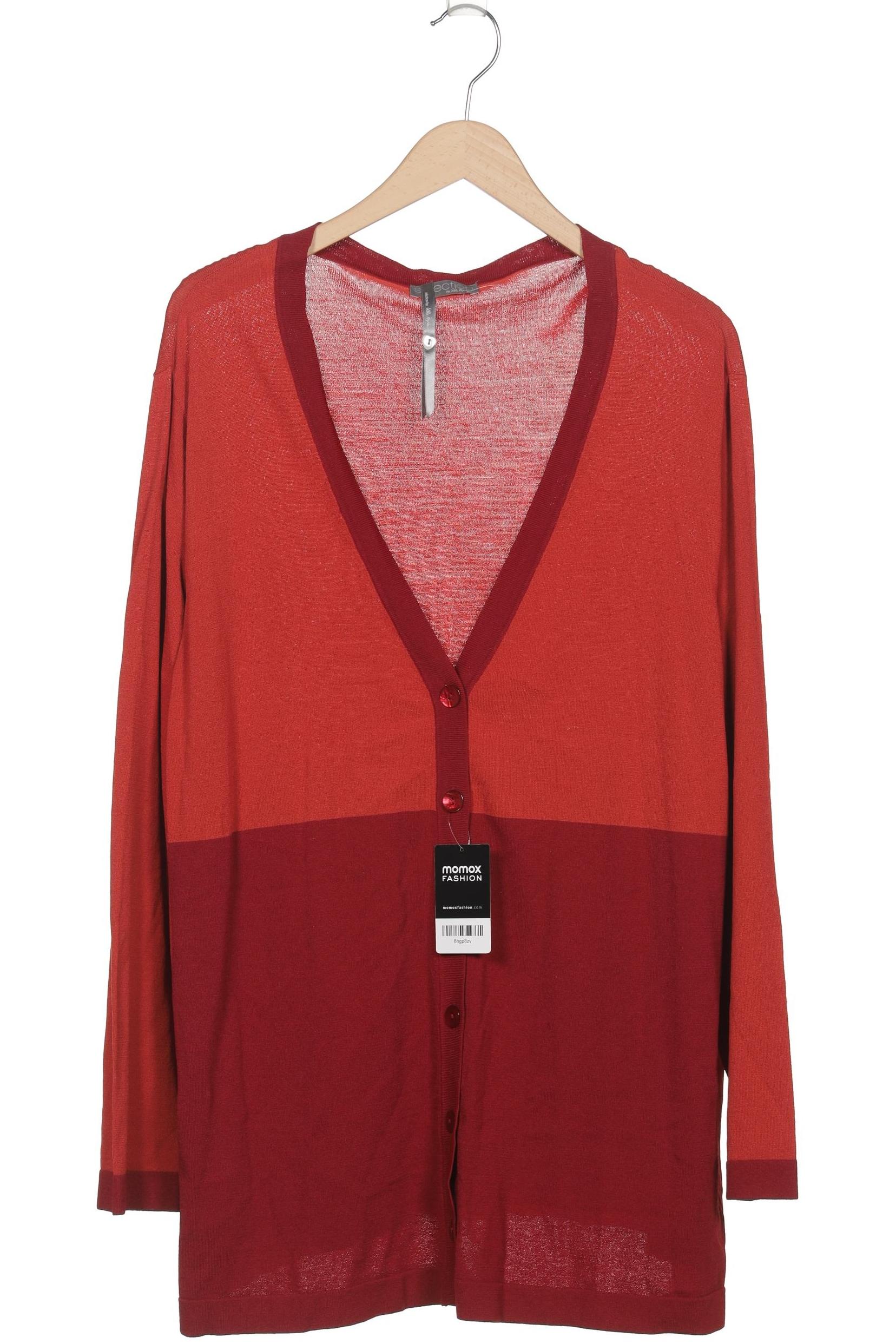 

Ulla Popken Damen Strickjacke, rot, Gr. 50