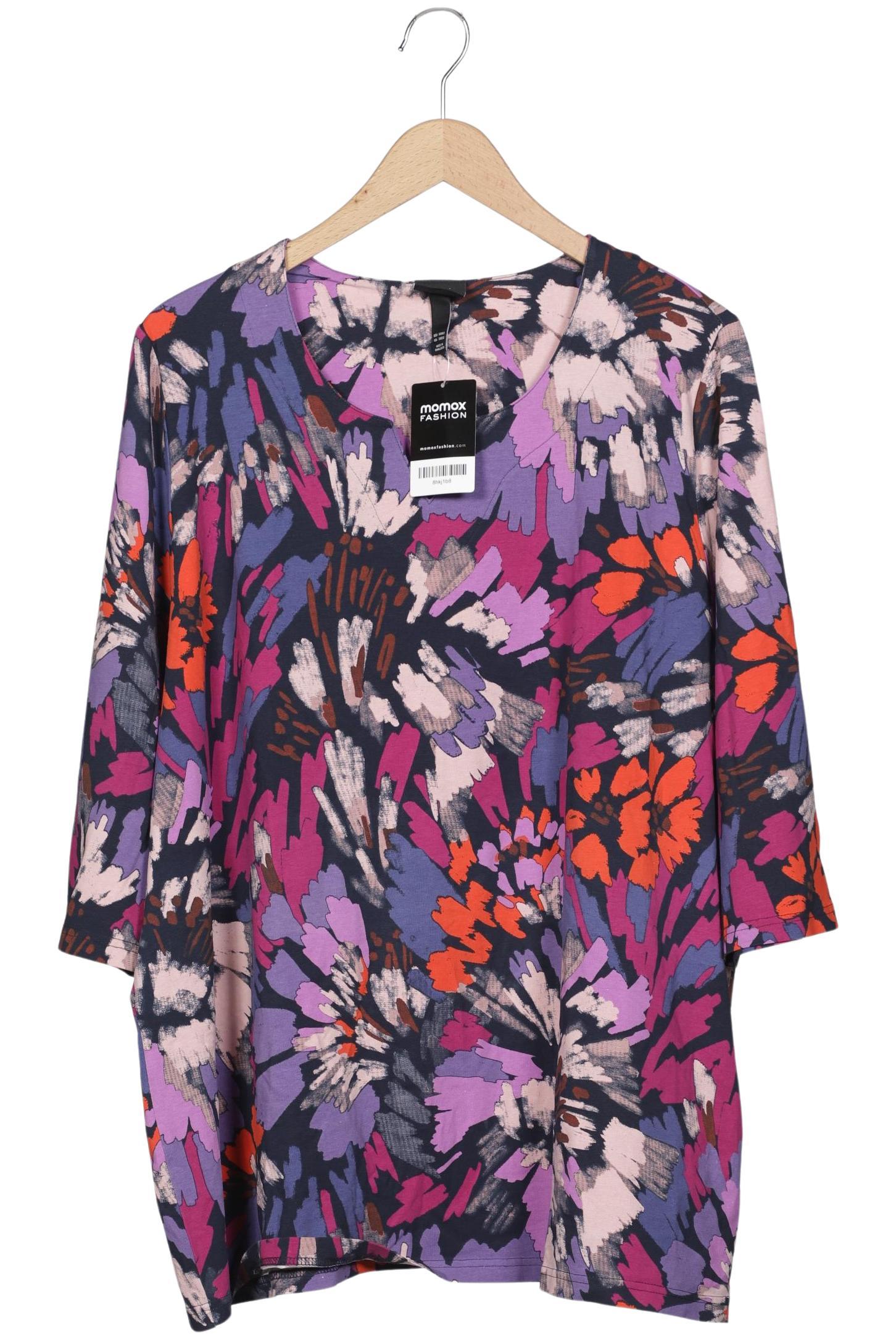 

Ulla Popken Damen Langarmshirt, mehrfarbig, Gr. 50