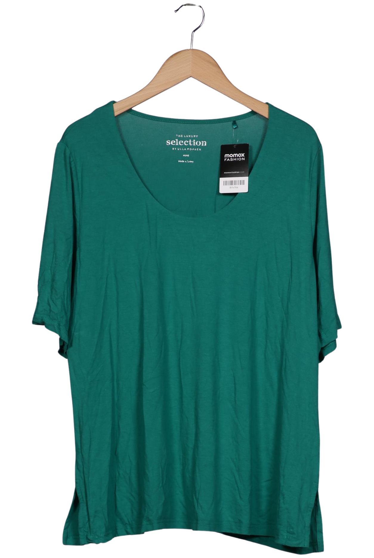 

Ulla Popken Damen T-Shirt, grün, Gr. 46
