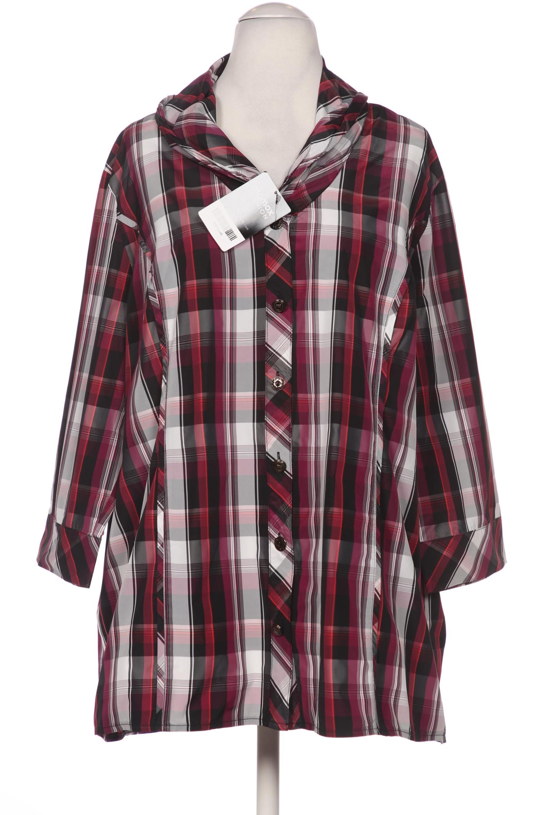 

Ulla Popken Damen Bluse, bordeaux, Gr. 46