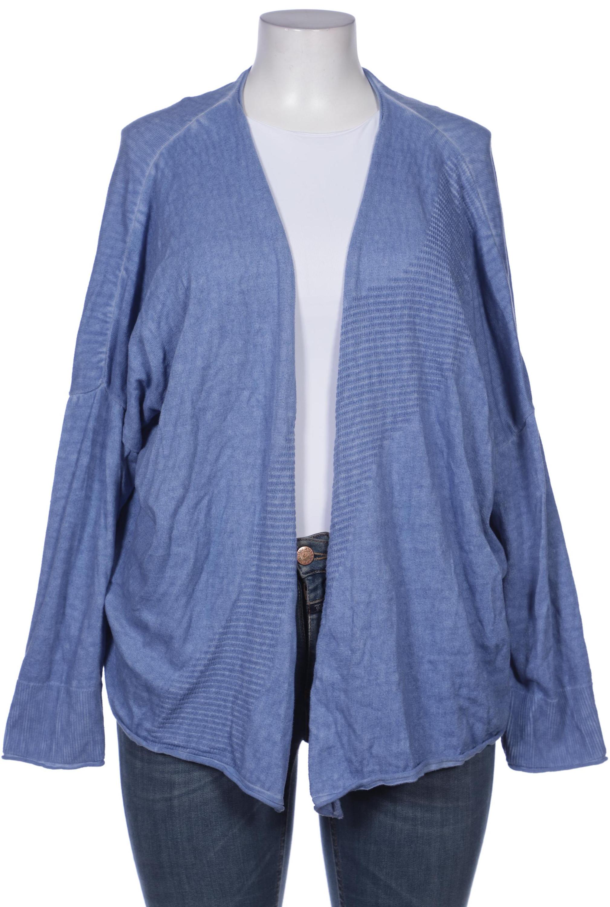 

Ulla Popken Damen Strickjacke, blau, Gr. 50