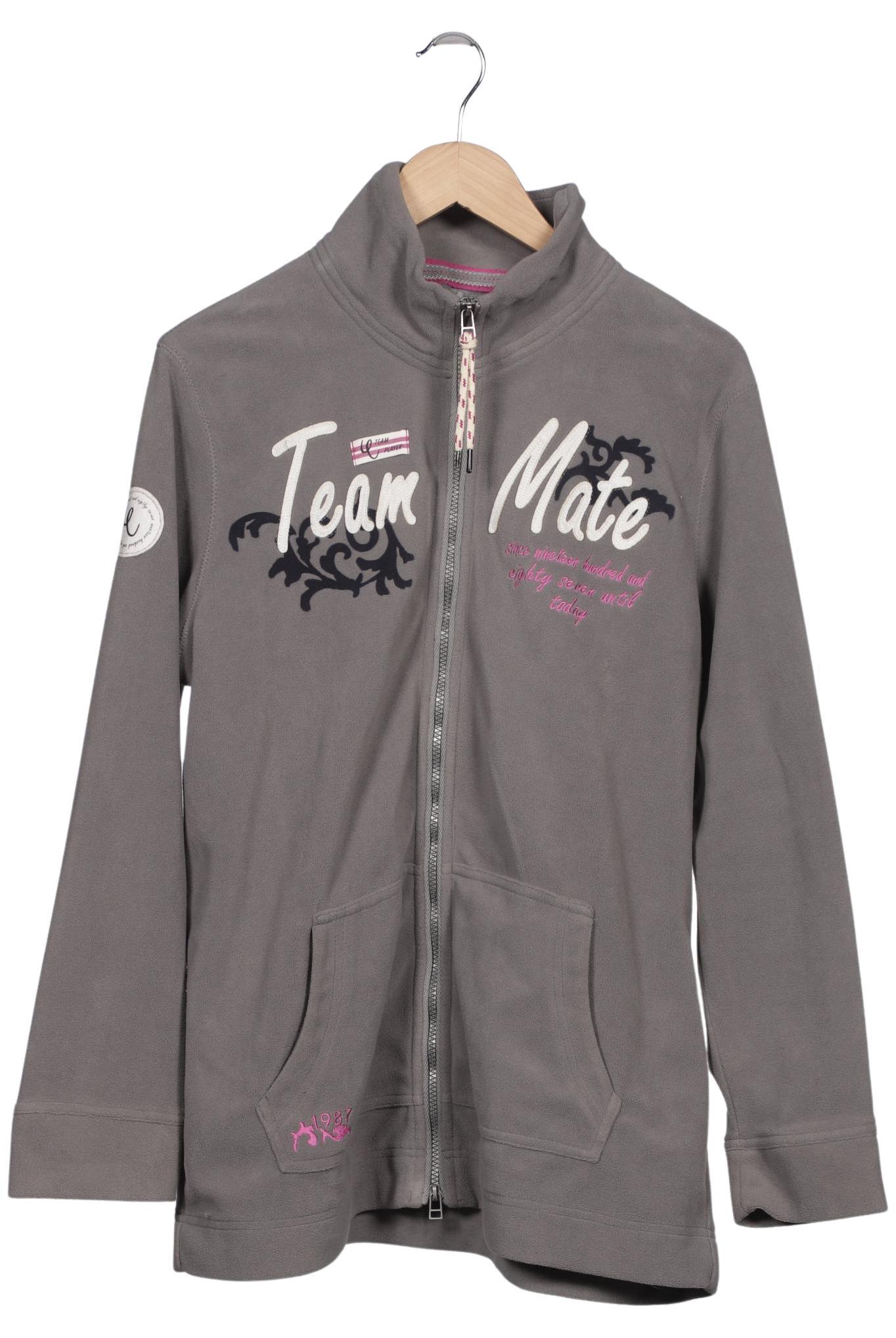 

Ulla Popken Damen Sweatshirt, grau, Gr. 46