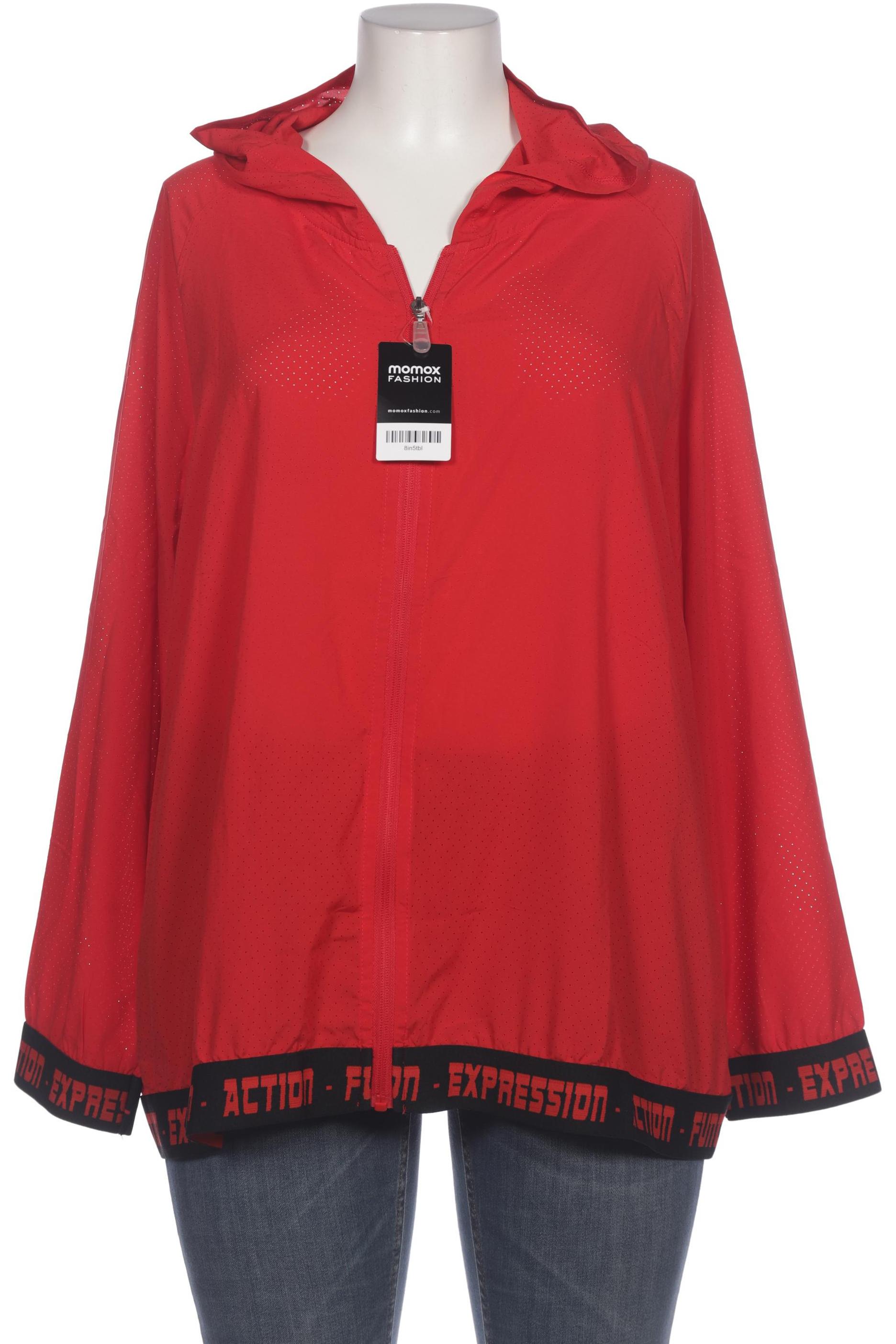 

Ulla Popken Damen Kapuzenpullover, rot, Gr. 50