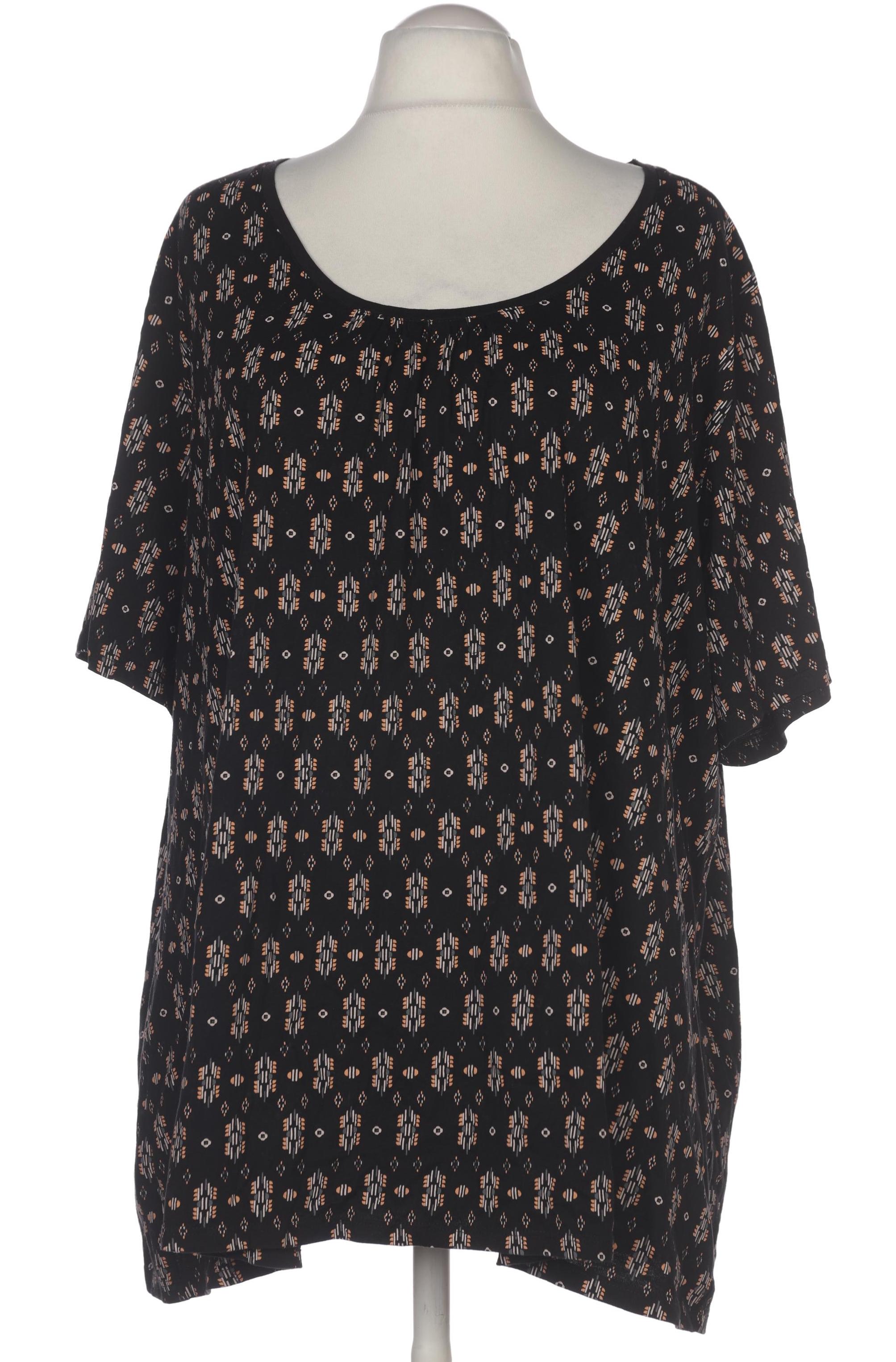 

Ulla Popken Damen T-Shirt, schwarz, Gr. 58
