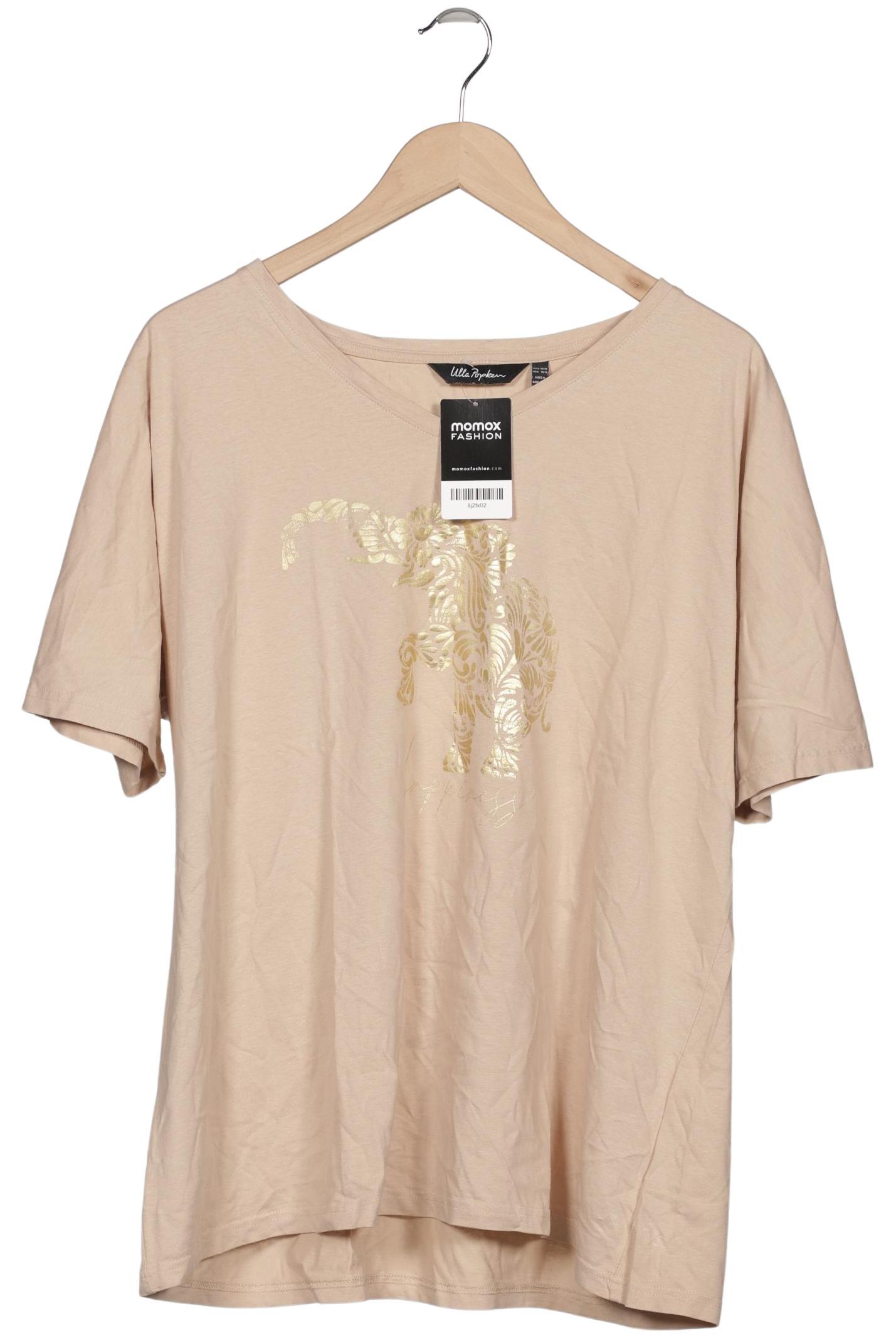 

Ulla Popken Damen T-Shirt, beige, Gr. 46