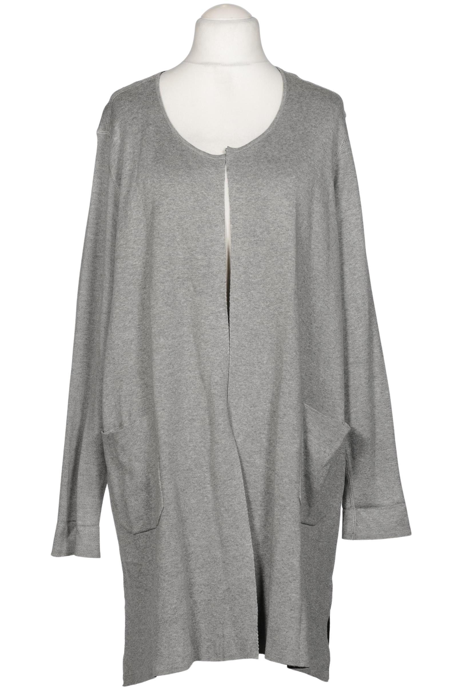 

Ulla Popken Damen Strickjacke, grau, Gr. 50