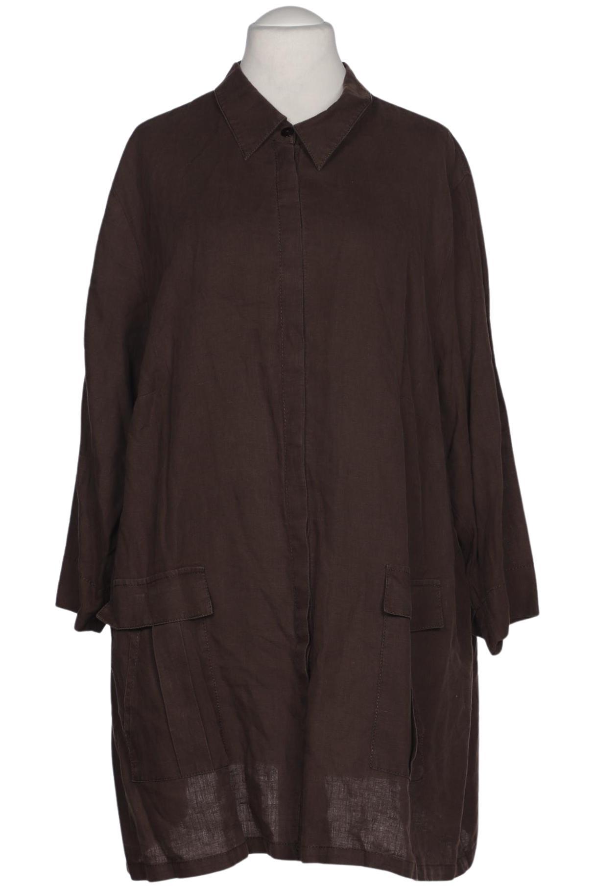 

Ulla Popken Damen Bluse, braun, Gr. 58