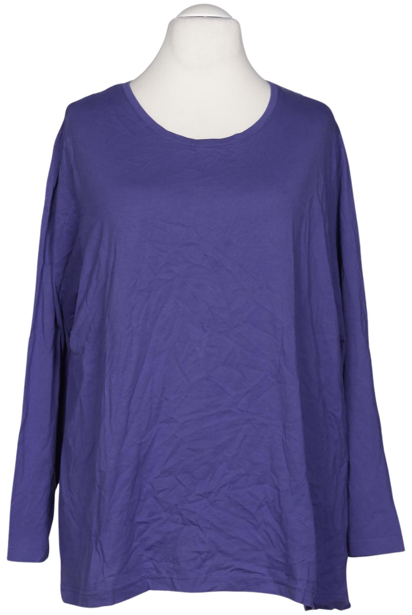 

Ulla Popken Damen Langarmshirt, flieder, Gr. 54