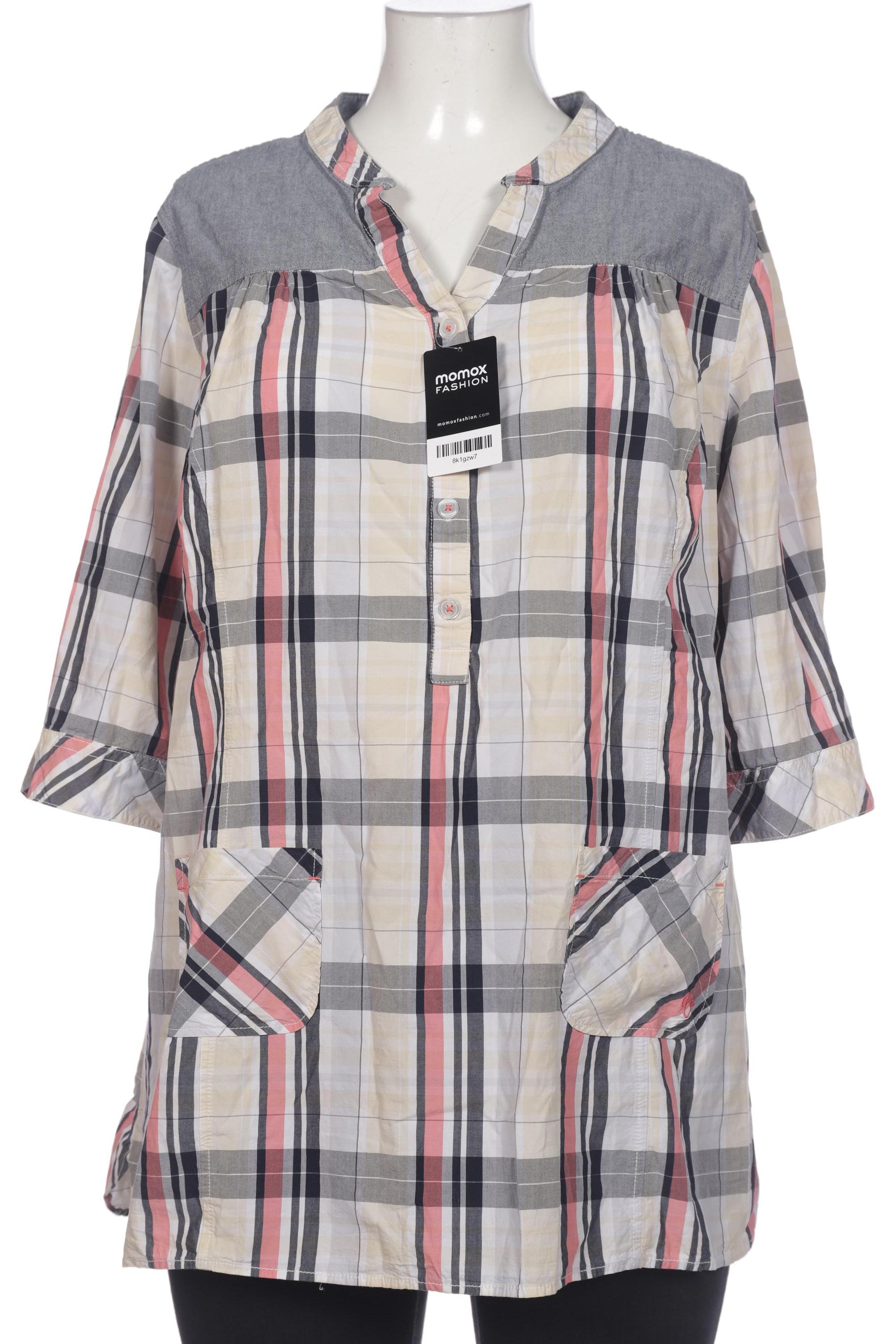 

Ulla Popken Damen Bluse, grau, Gr. 46