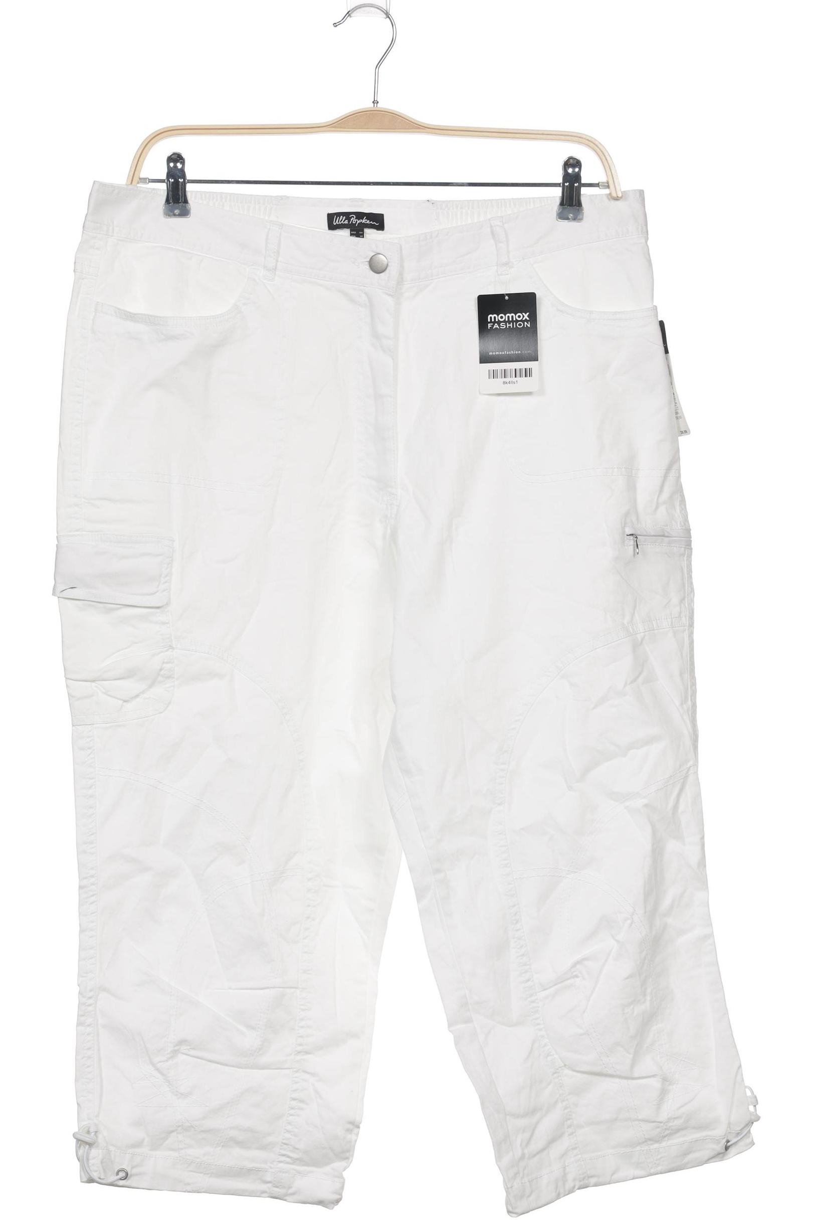 

Ulla Popken Damen Jeans, weiß, Gr. 48