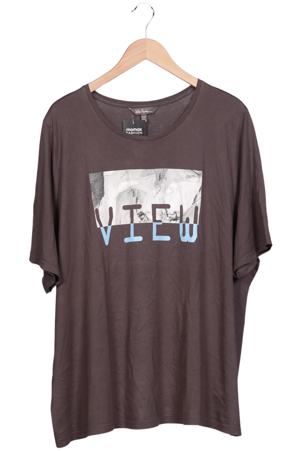 

Ulla Popken Damen T-Shirt, grau, Gr. 58