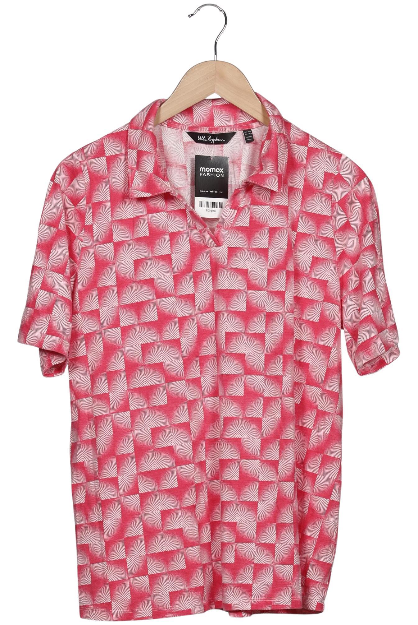 

Ulla Popken Damen Poloshirt, pink, Gr. 46