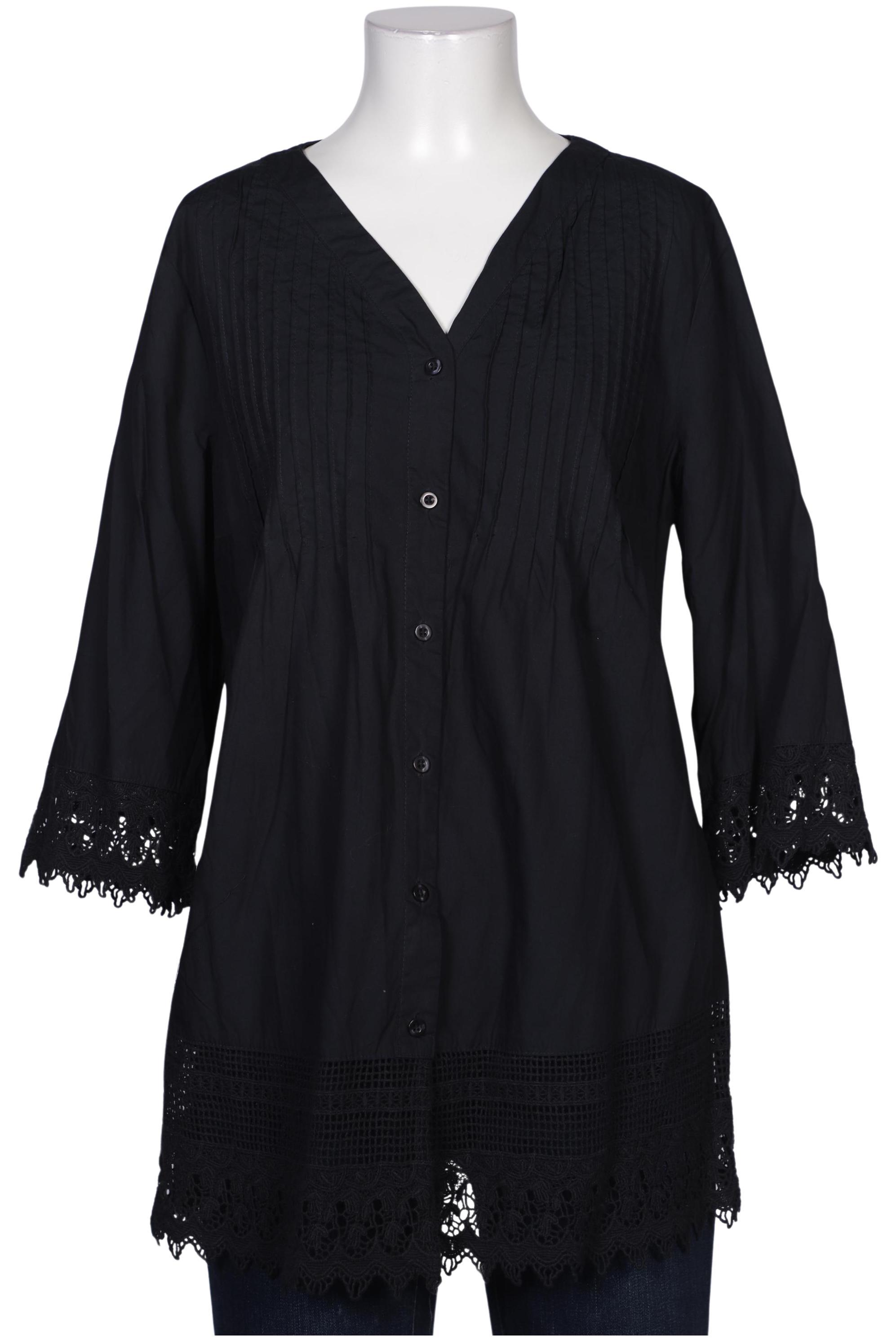 

Ulla Popken Damen Bluse, marineblau, Gr. 42