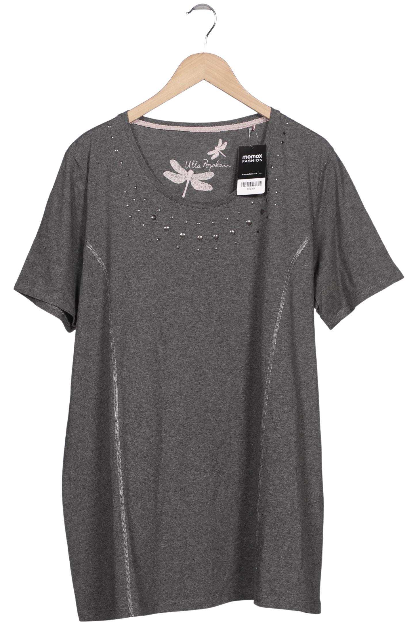 

Ulla Popken Damen T-Shirt, grau, Gr. 50