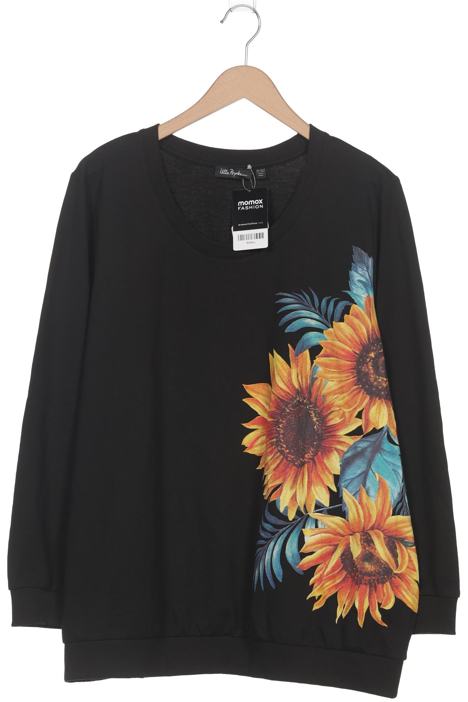 

Ulla Popken Damen Sweatshirt, schwarz, Gr. 46
