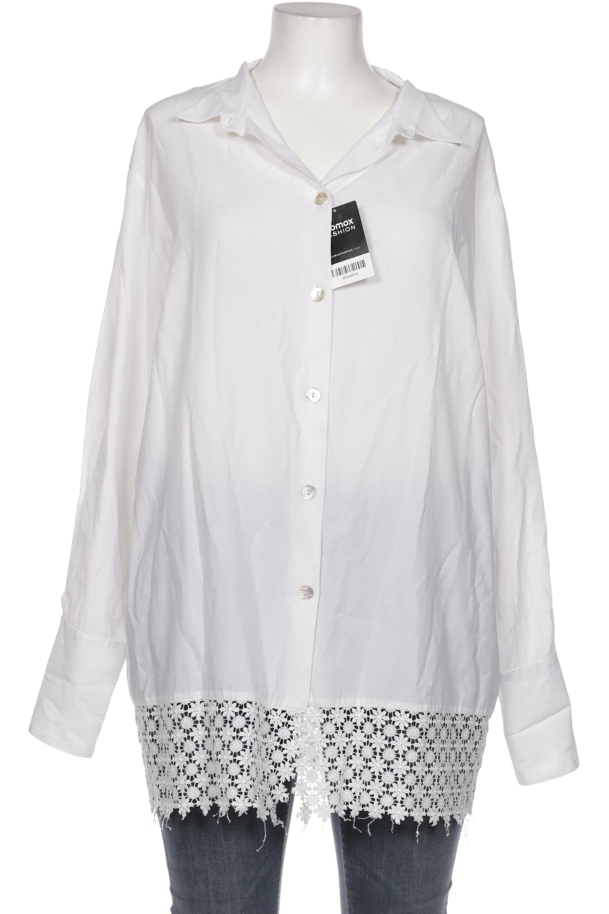 

Ulla Popken Damen Bluse, weiß, Gr. 46