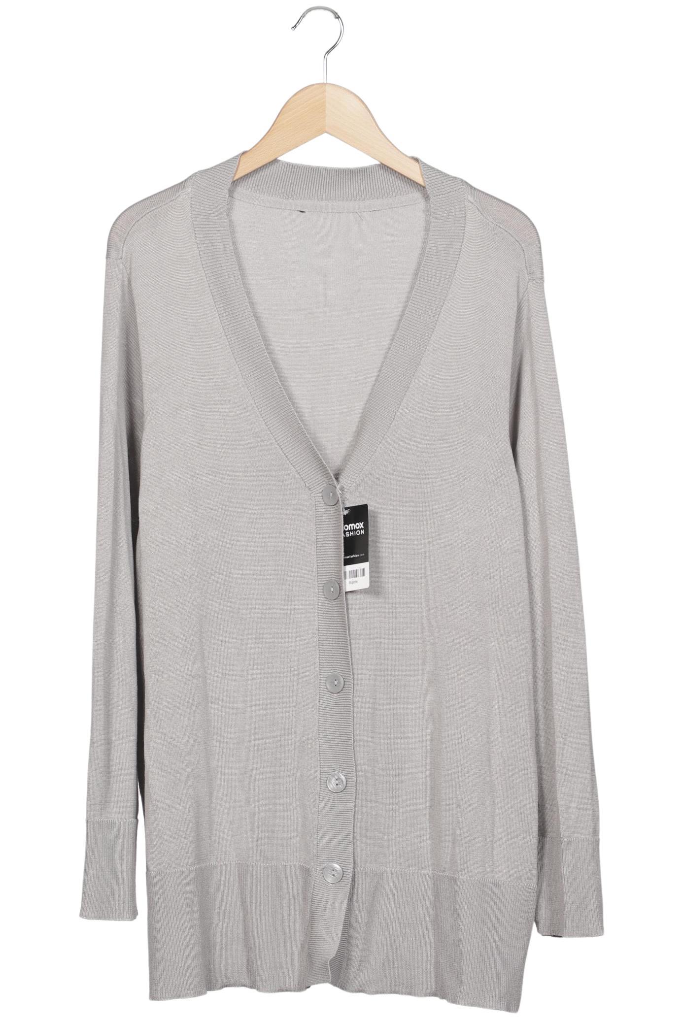 

Ulla Popken Damen Strickjacke, grau, Gr. 48