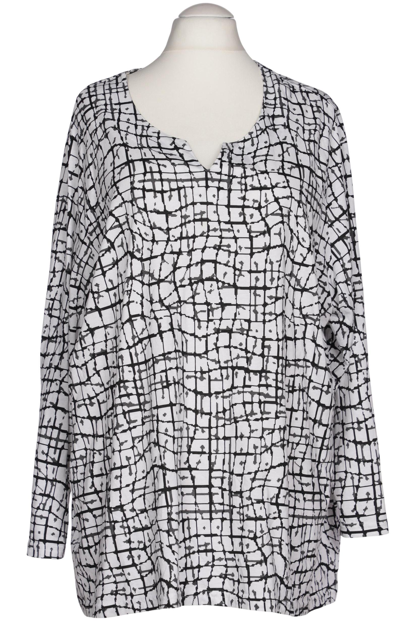 

Ulla Popken Damen Langarmshirt, mehrfarbig, Gr. 54