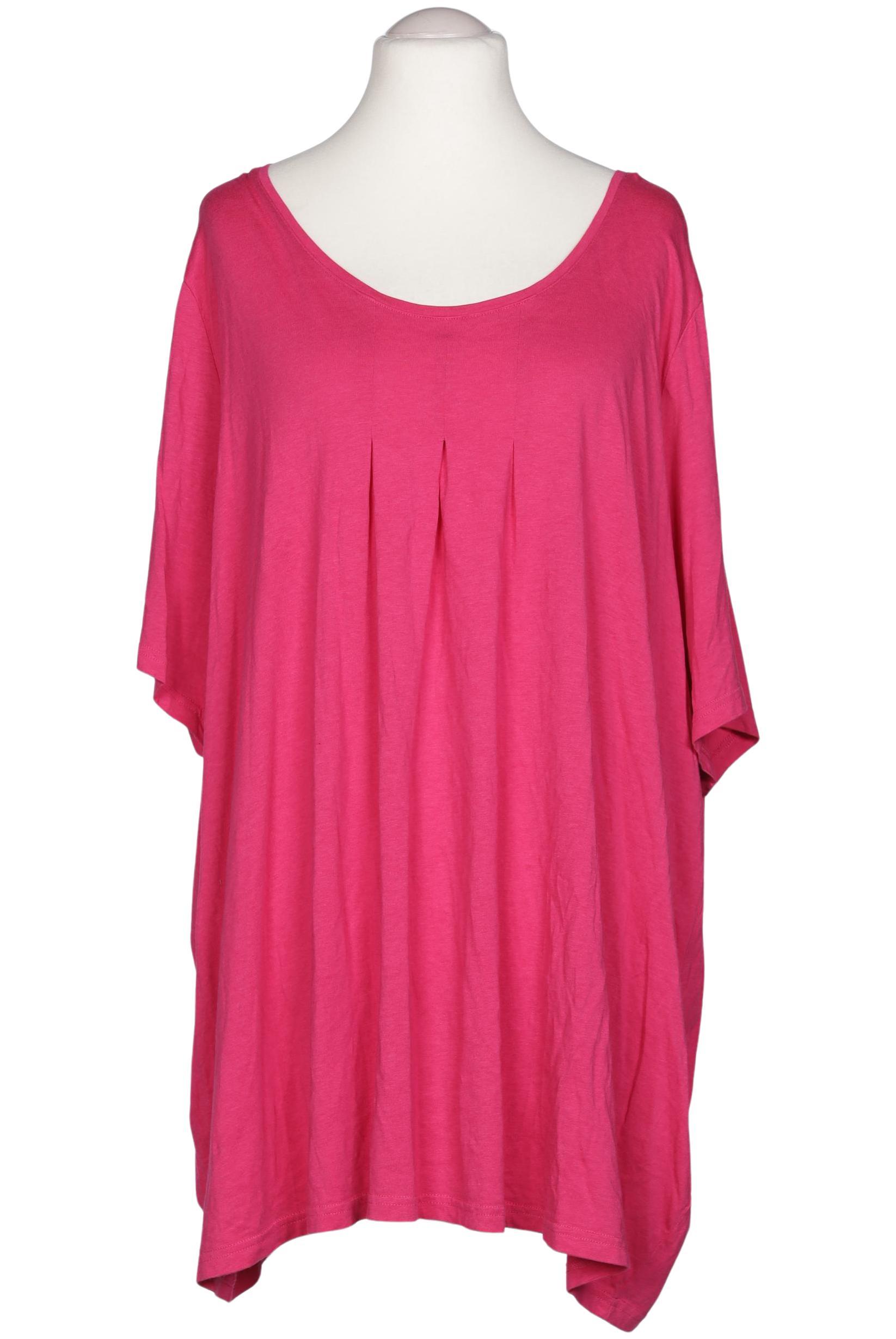 

Ulla Popken Damen T-Shirt, pink, Gr. 58