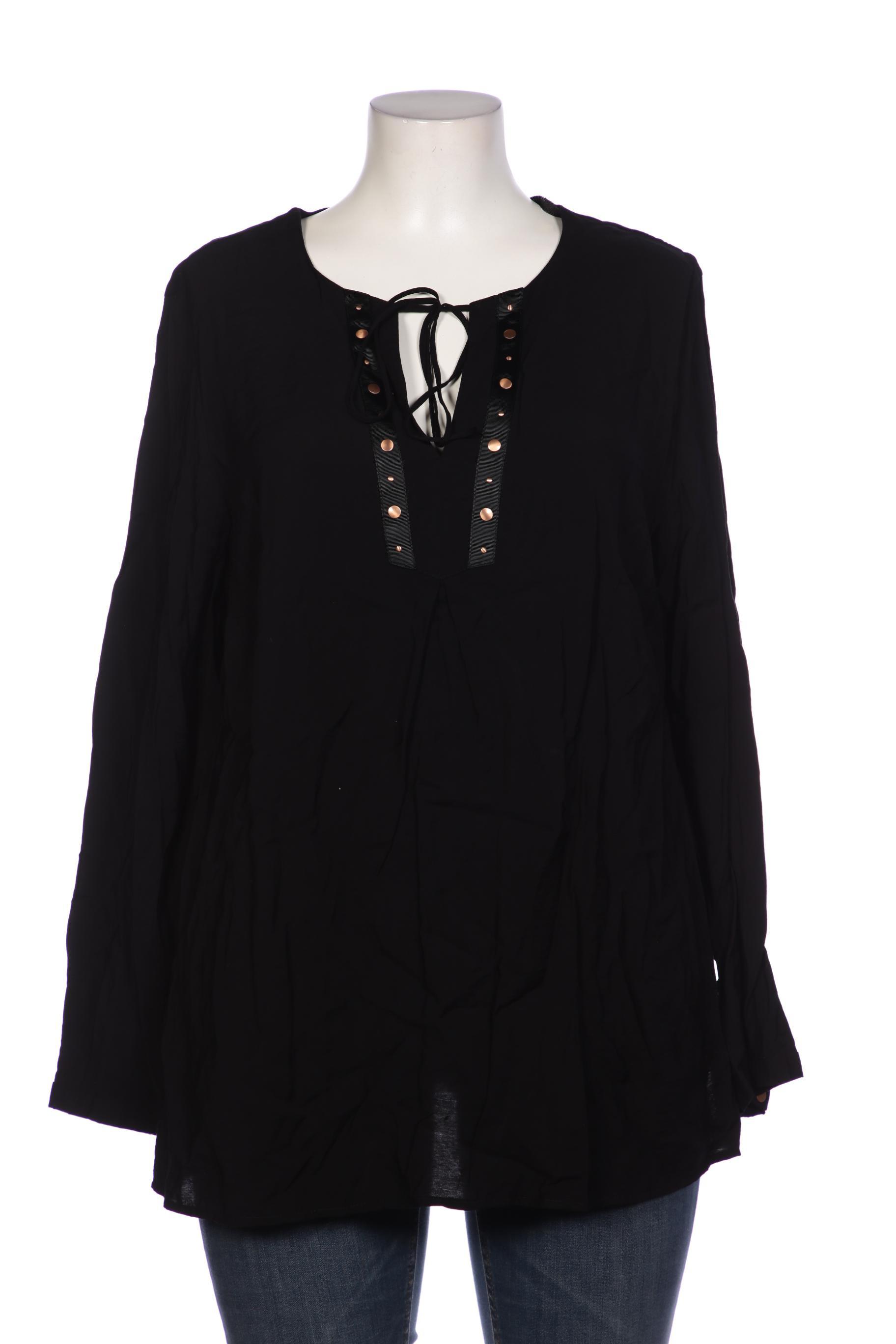 

Ulla Popken Damen Bluse, schwarz, Gr. 46