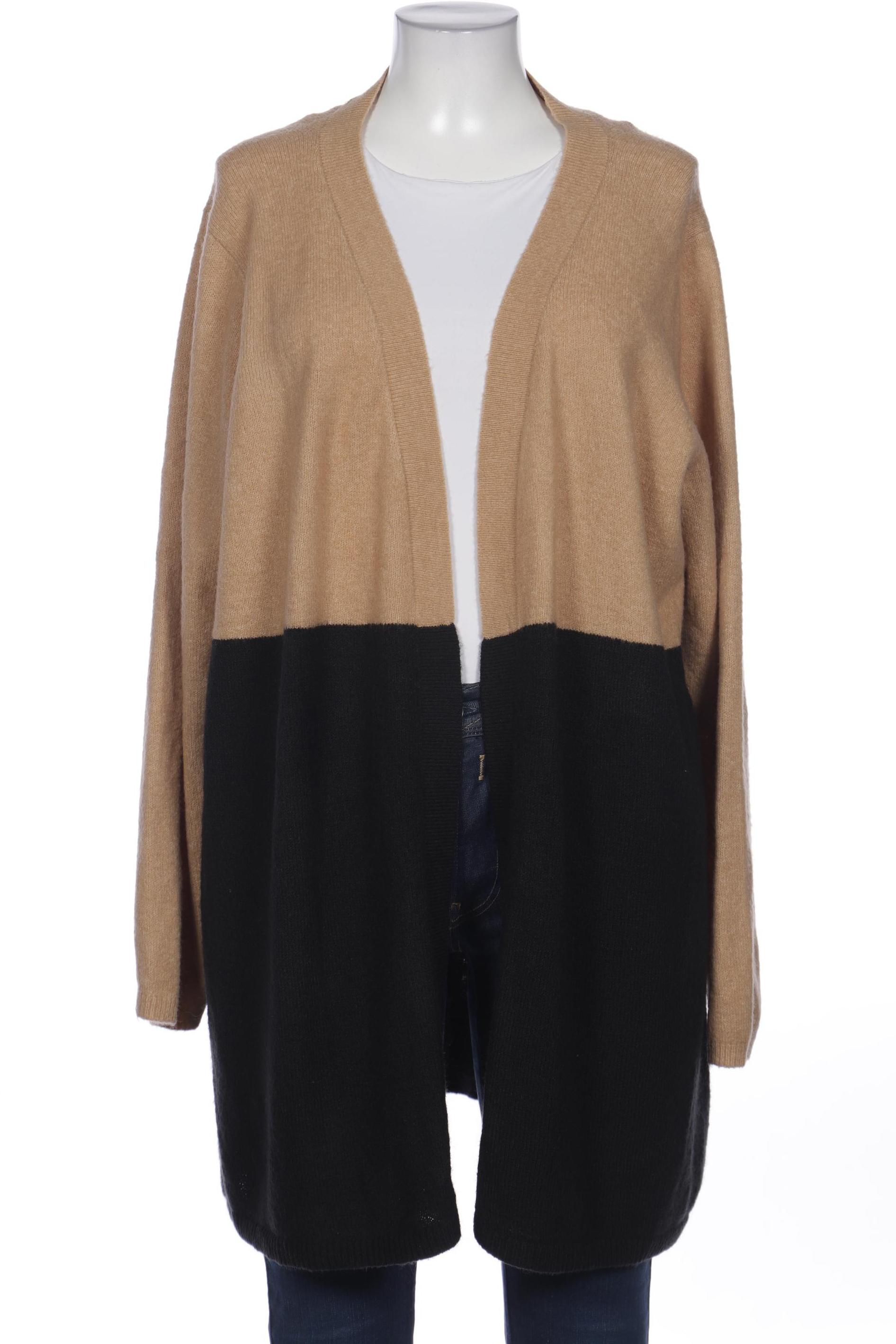 

Ulla Popken Damen Strickjacke, beige, Gr. 50